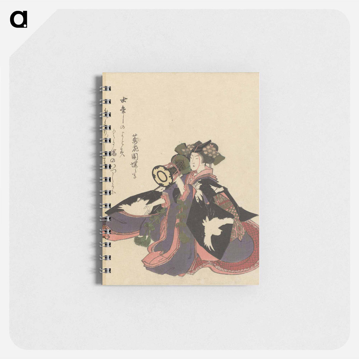 アートメモ帳-A comparison of Genroku poems and shells - 葛飾 北斎 Memo.