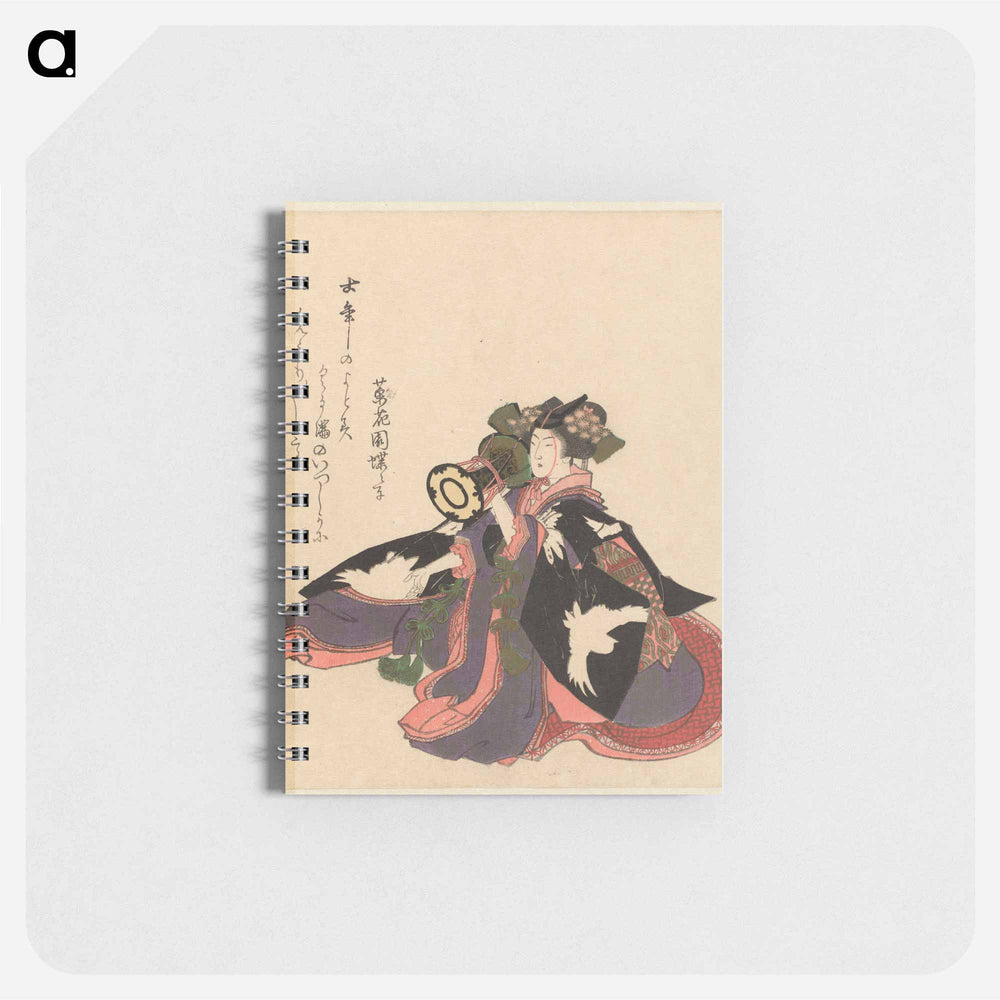 A comparison of Genroku poems and shells - 葛飾 北斎 Memo.