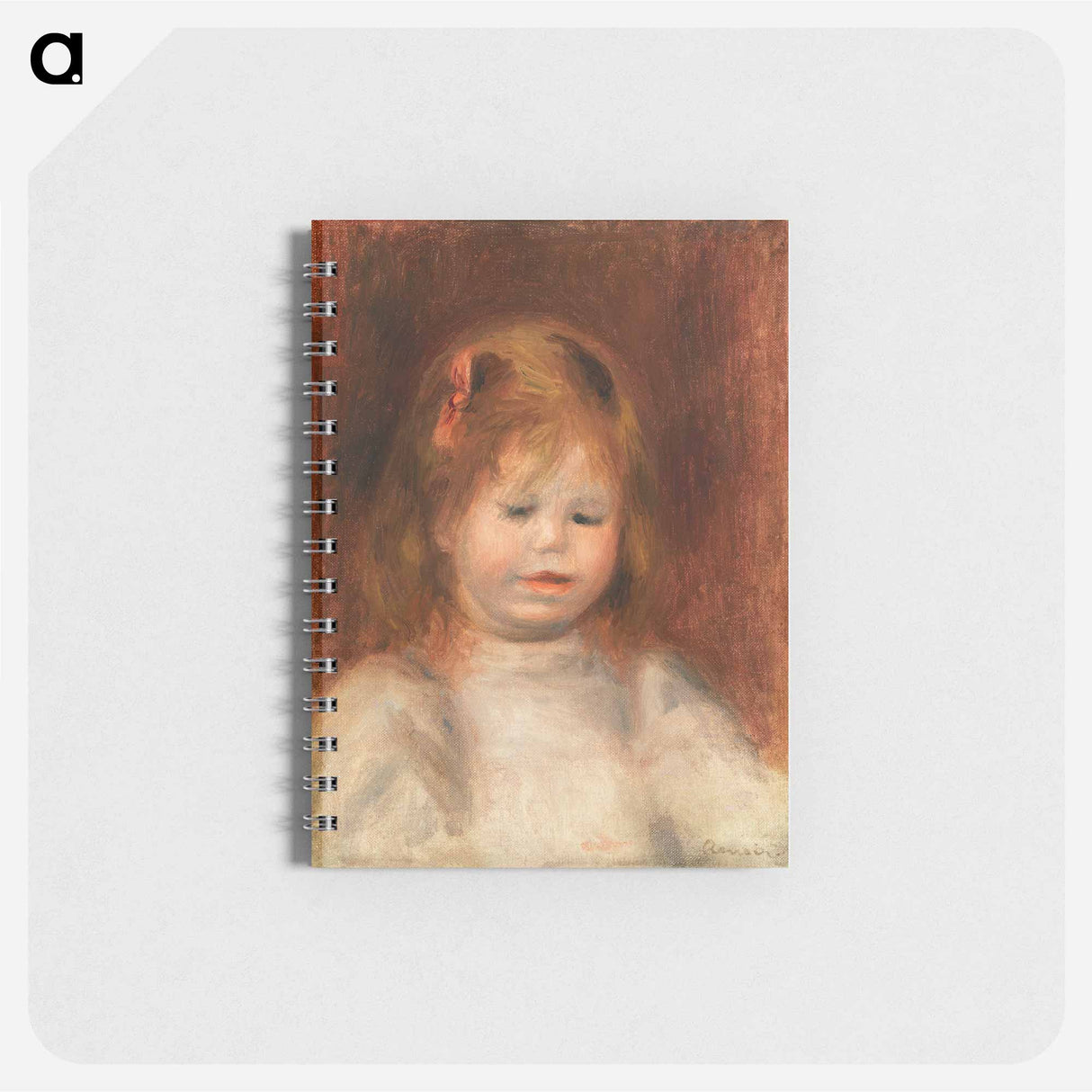 Portrait of Jean Renoir - ピエール オーギュスト ルノワール Memo.