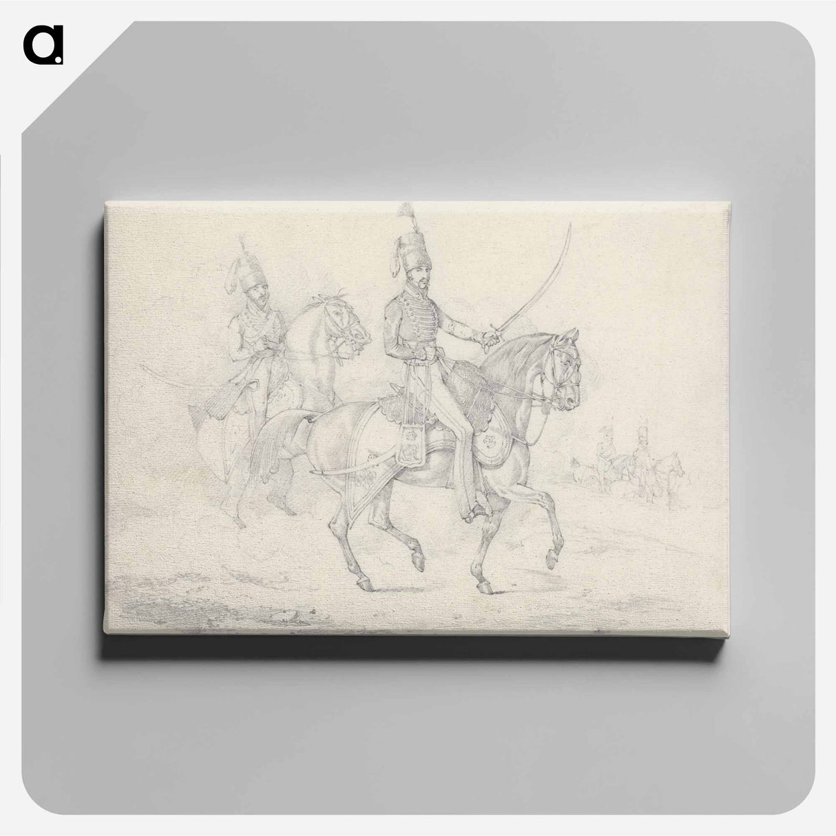 アートパネル-Scraps, No. 39: Mounted Hussars
- イェール大学アートギャラリー Canvas.