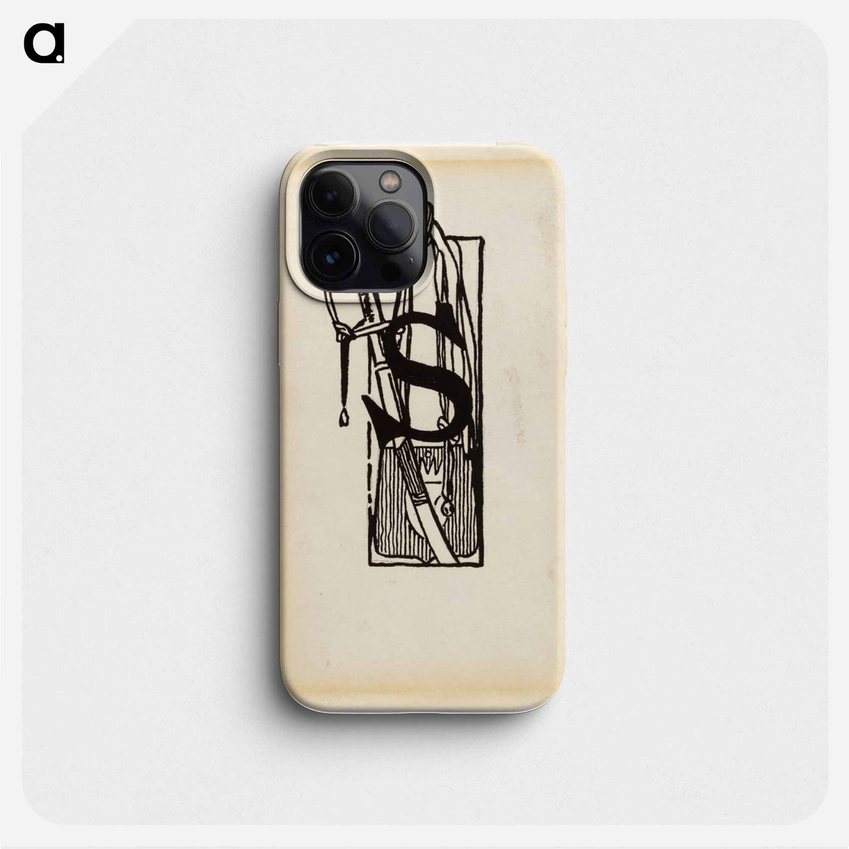 Kaksi rakuunaa -runon alkukirjain s - アルバート エーデルフェルト Phone Case.