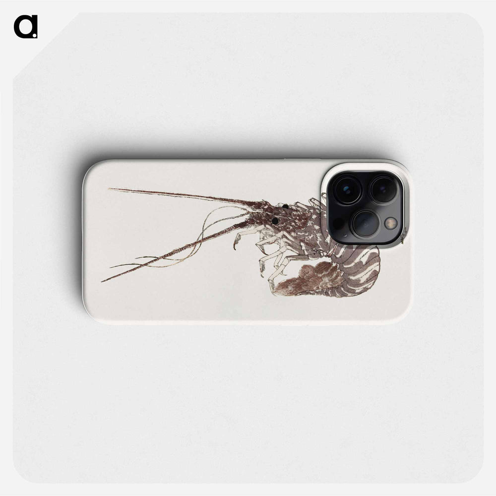 Hokusai's Large Lobster - 葛飾 北斎 Phone Case.