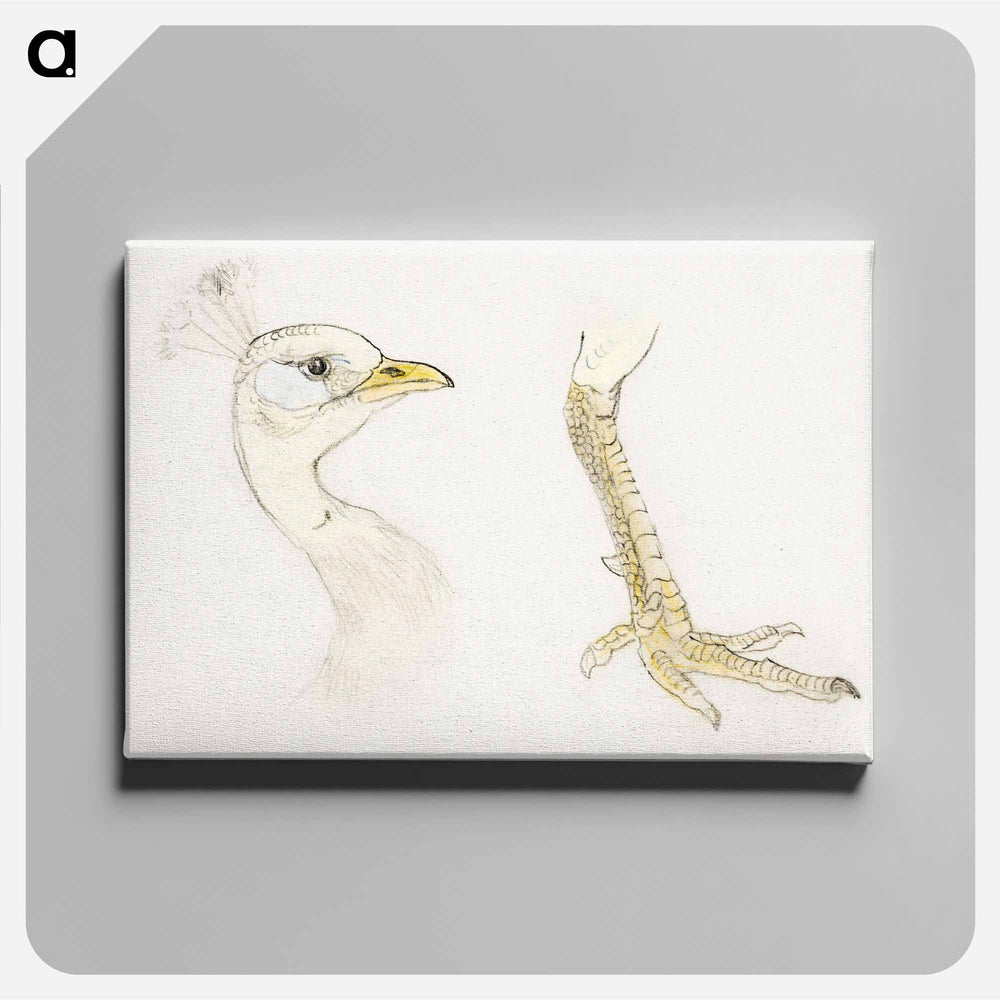 A pile of flowers - Theo van Hoytema Canvas.