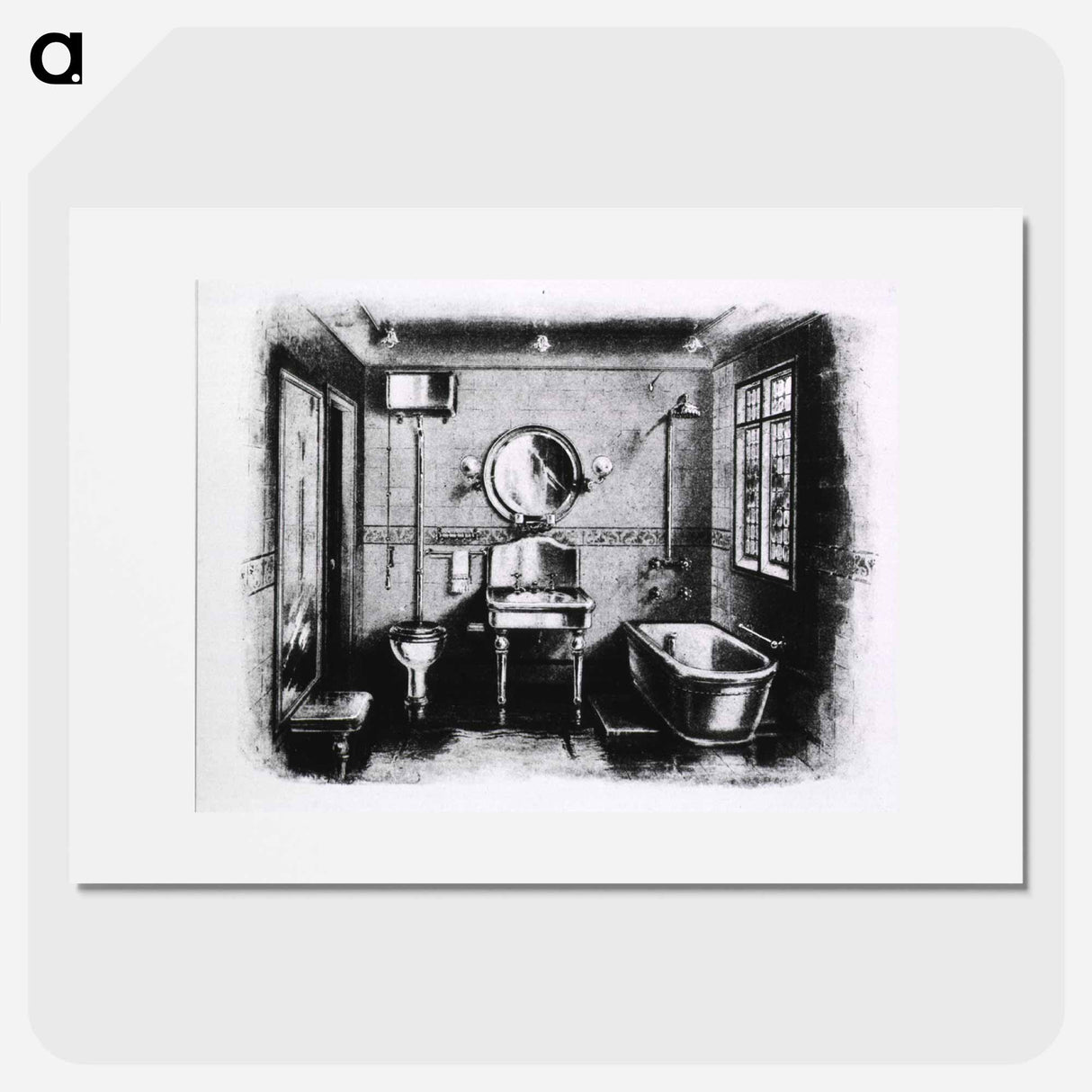 アートポスター-Domestic Bathroom
- 国立医学図書館 Poster.