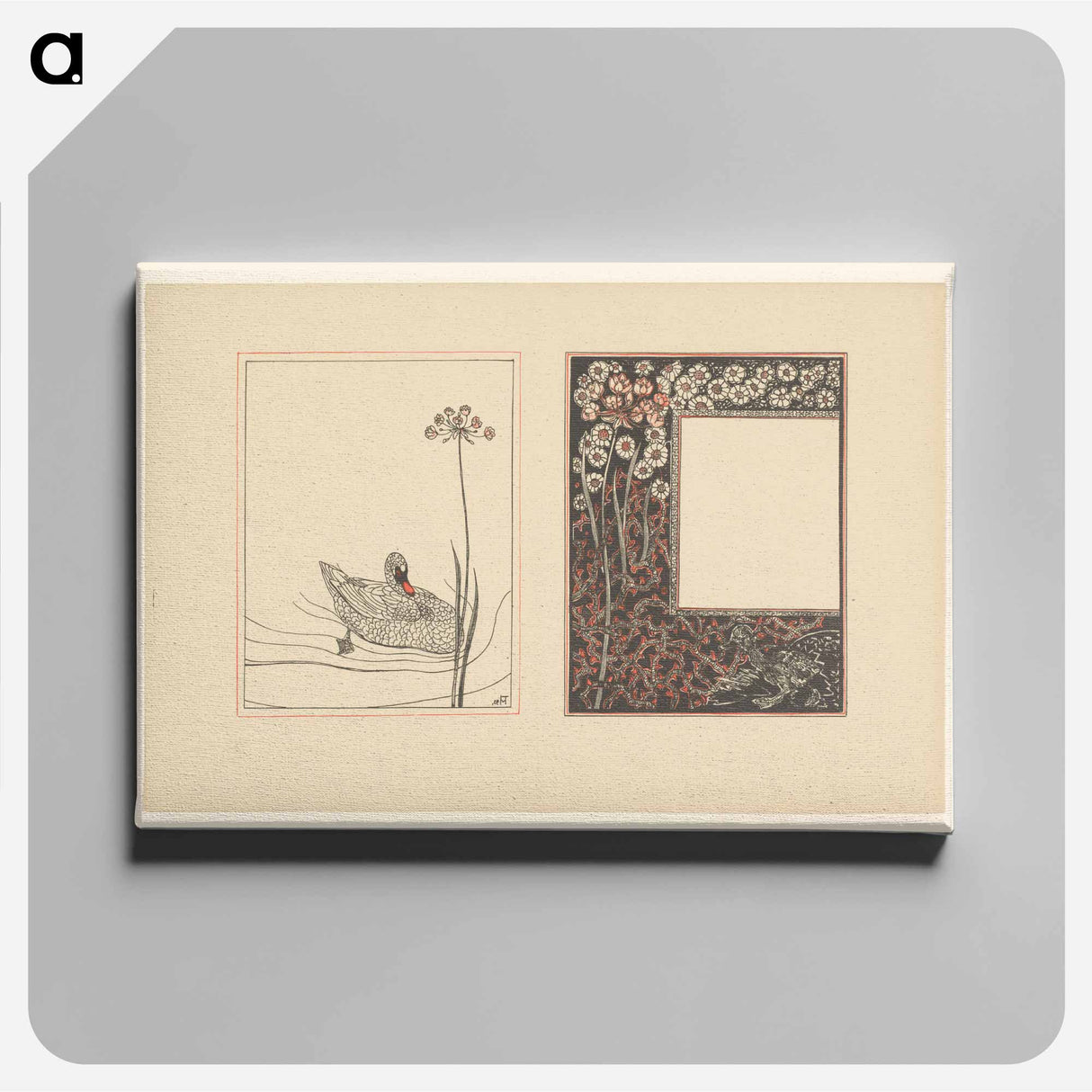 The leaflet is a gift - Theo van Hoytema Canvas.