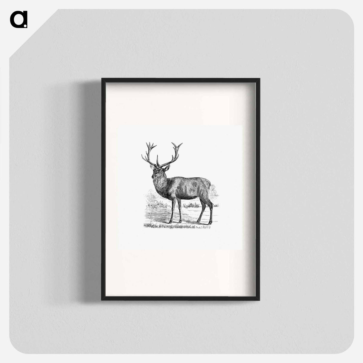 アートポスター-Red Deer
- 大英図書館 Poster.