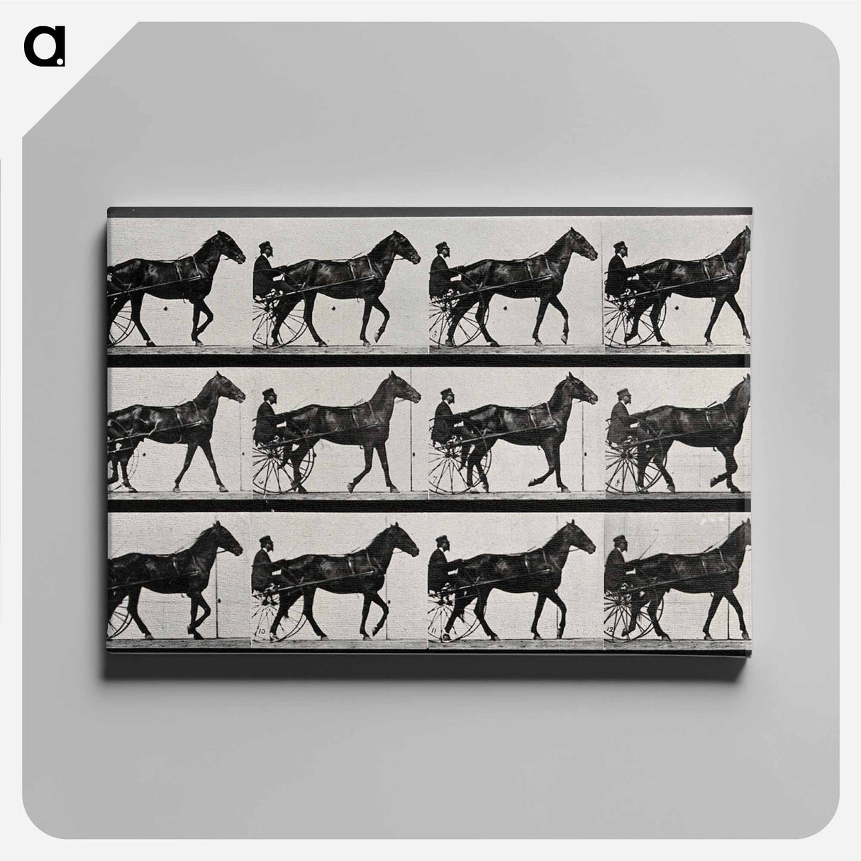 アートパネル-Chariot in Motion
- エドワード マイブリッジ Canvas.