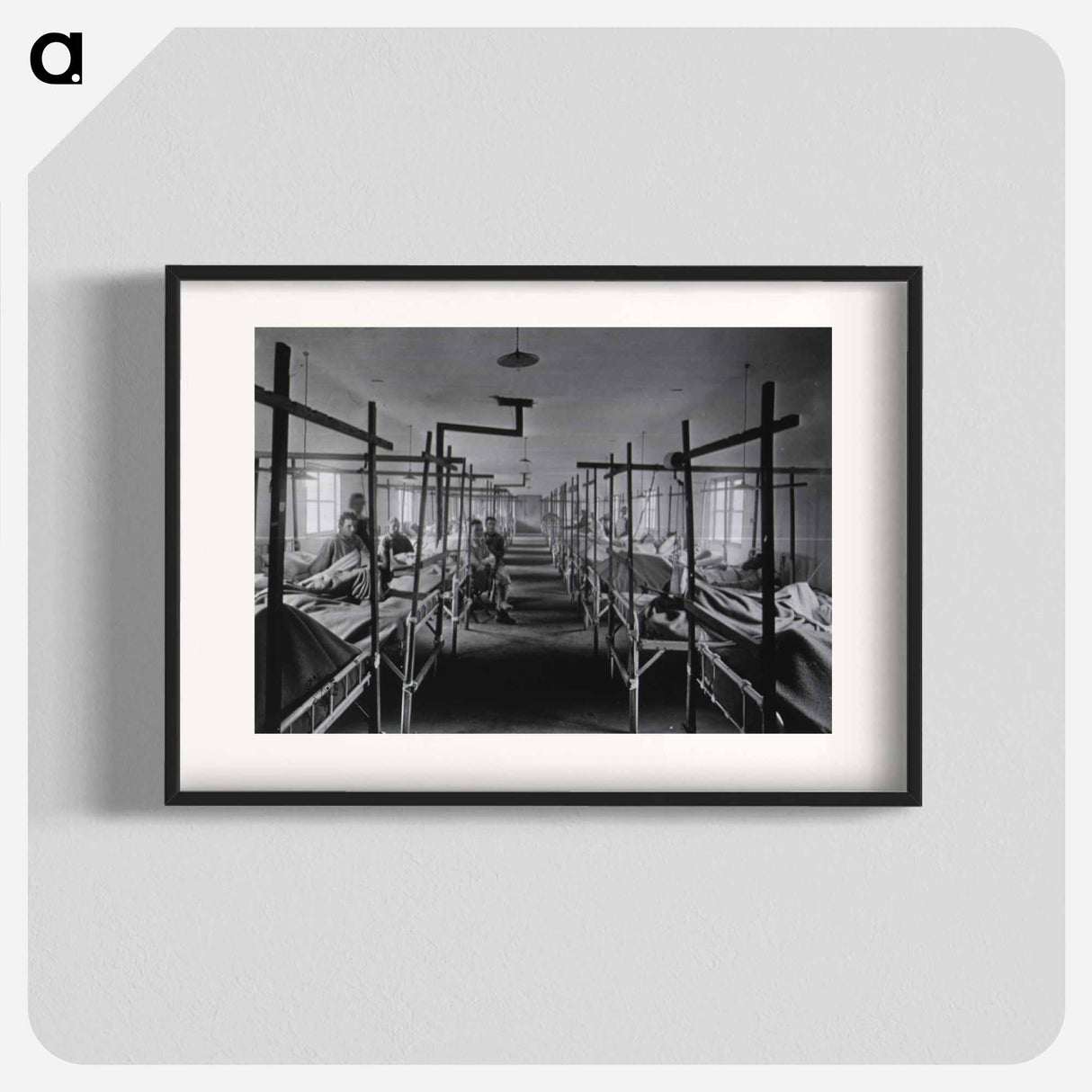アートポスター-Orthopedic Ward No. 45, Base Hospital No. 27, Angers
- 国立医学図書館 Poster.