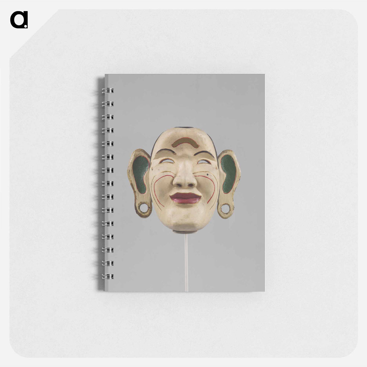 アートメモ帳-White-Faced Ceremonial Mask
- セントルイス美術館 Memo.