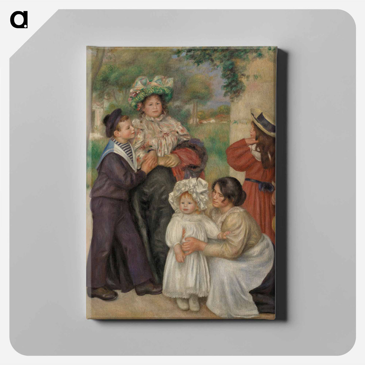 アートパネル-The Artist's Family
- バーンズ・コレクション Canvas.