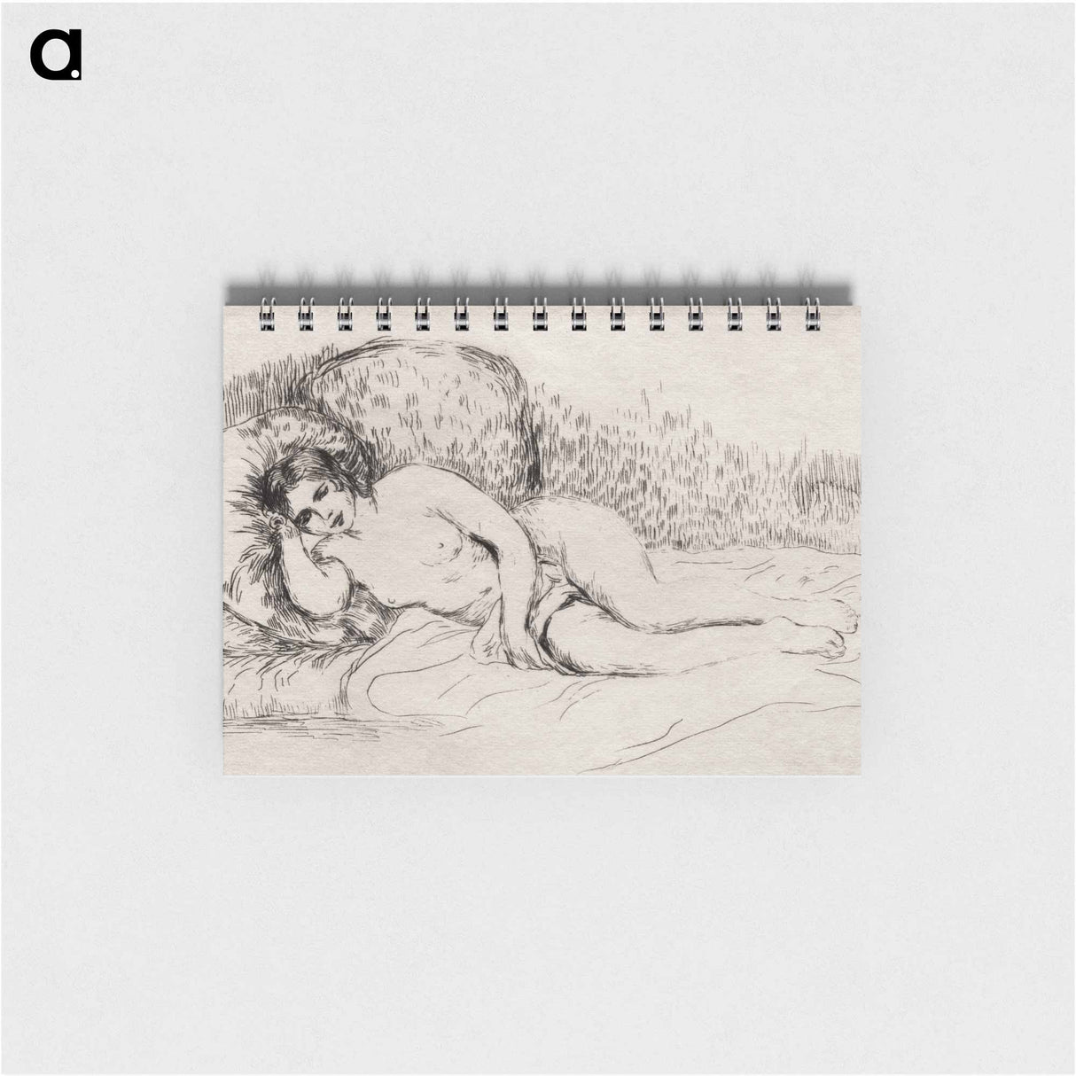 Nude Woman Reclining - ピエール オーギュスト ルノワール Memo.