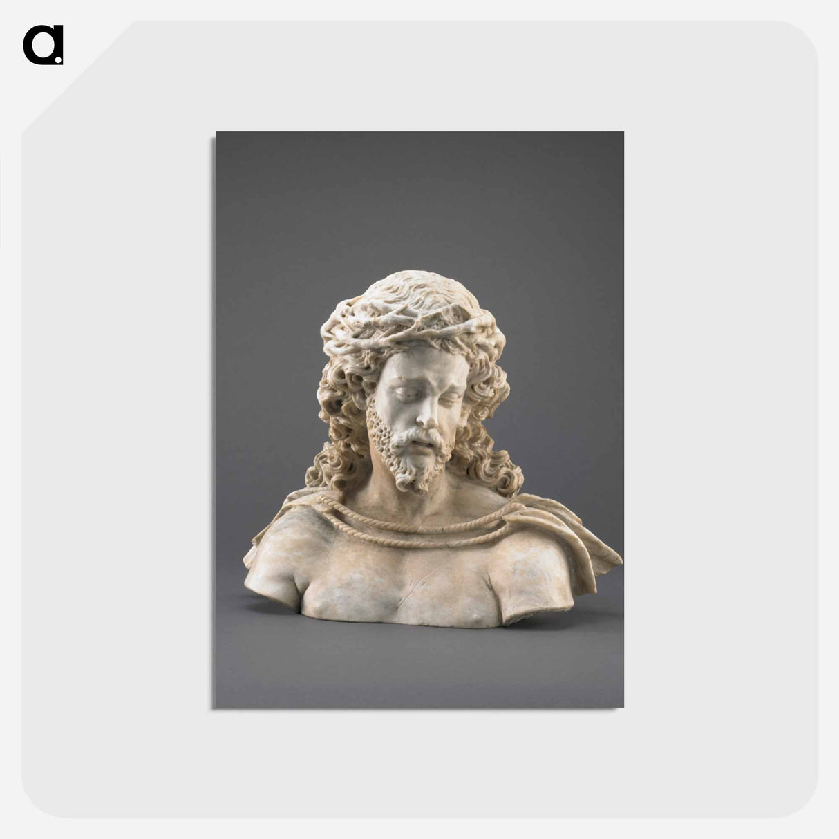 アートポストカード-Head of Christ
- セントルイス美術館 Postcard.