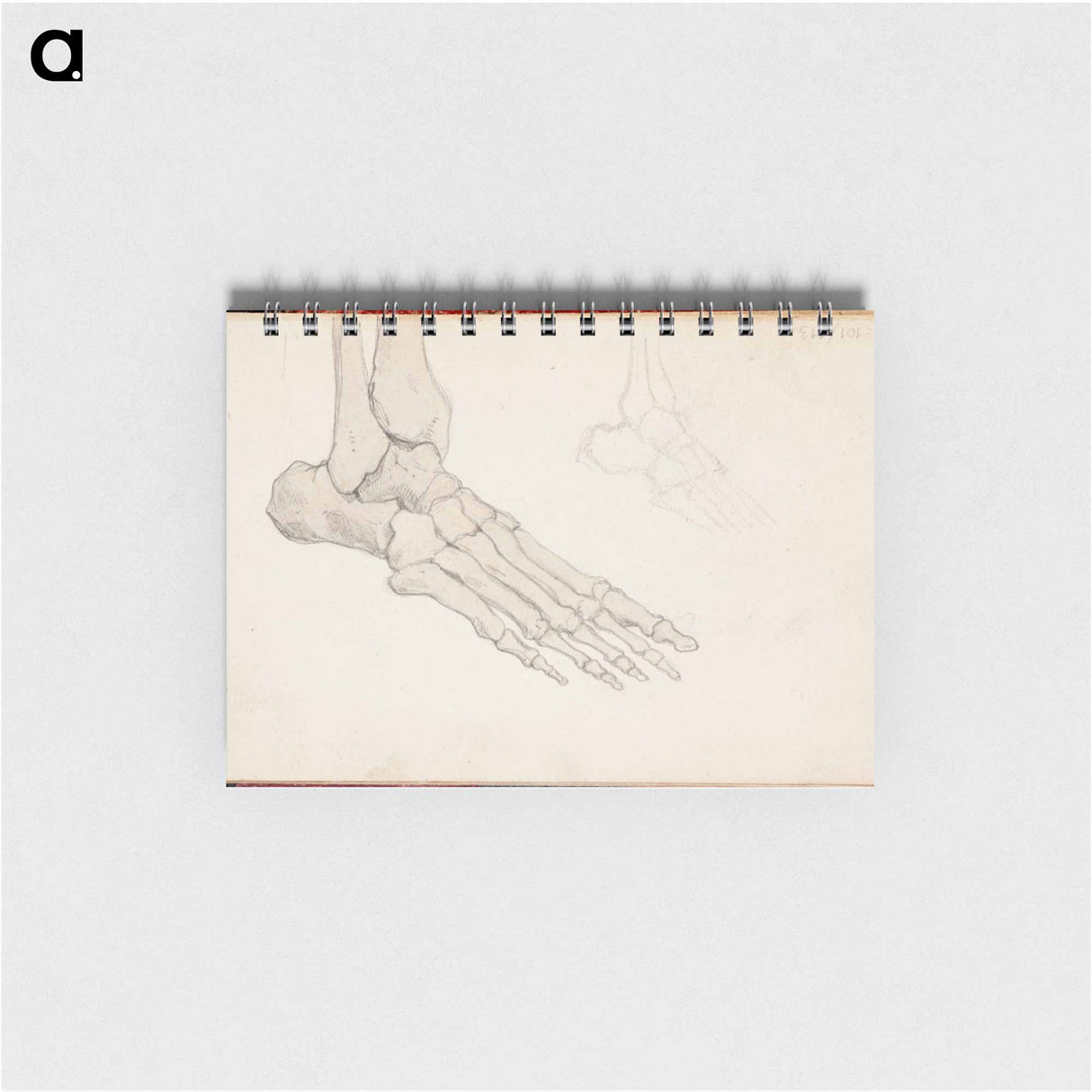 アートメモ帳-(unknown)part of a sketchbook - アルバート エーデルフェルト Memo.