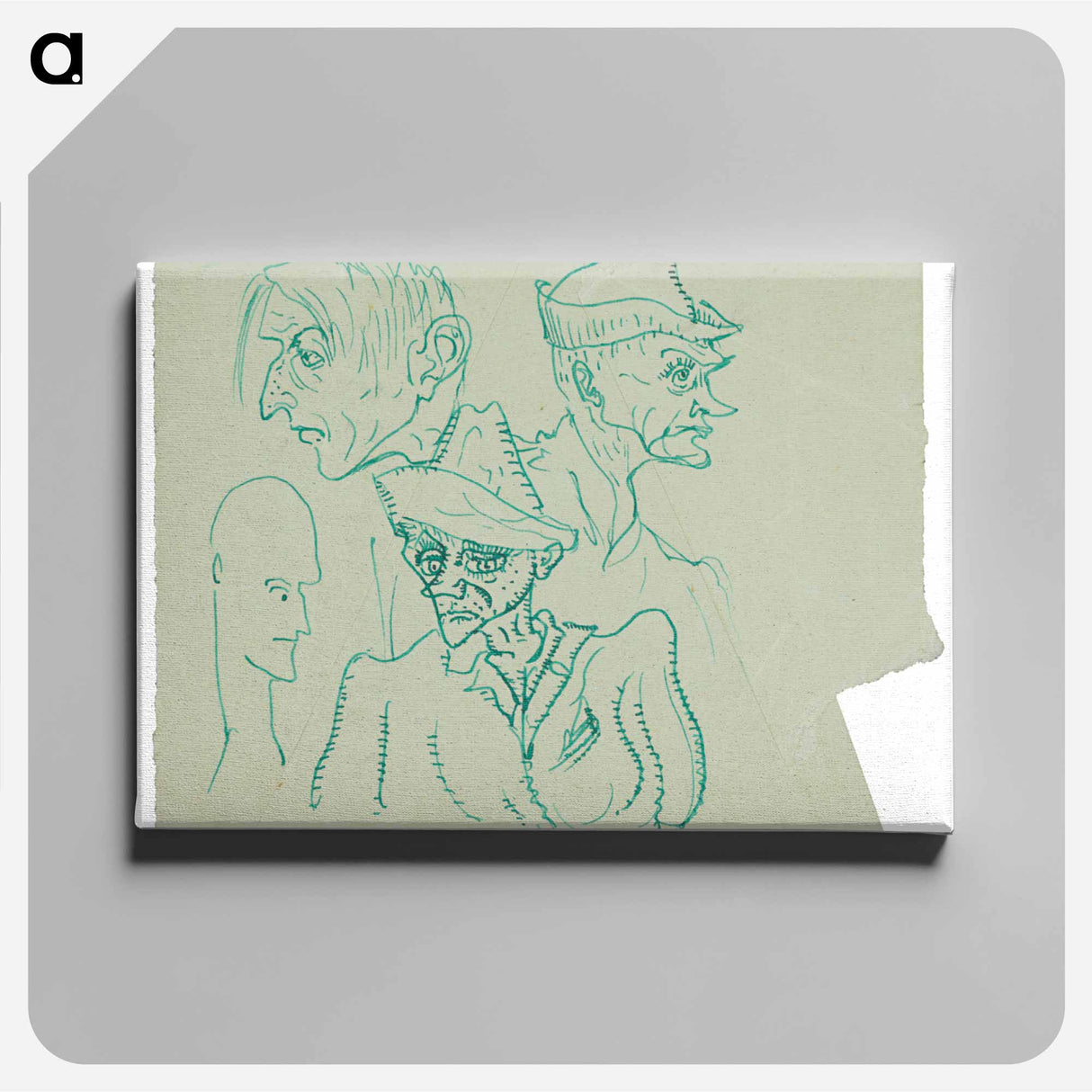 アートパネル-Cartoons - アーノルド ピーター ワイズ クビンチャン Canvas.