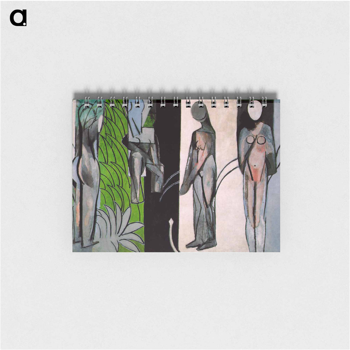 アートメモ帳-Bathers by a River - アンリ マティス Memo.