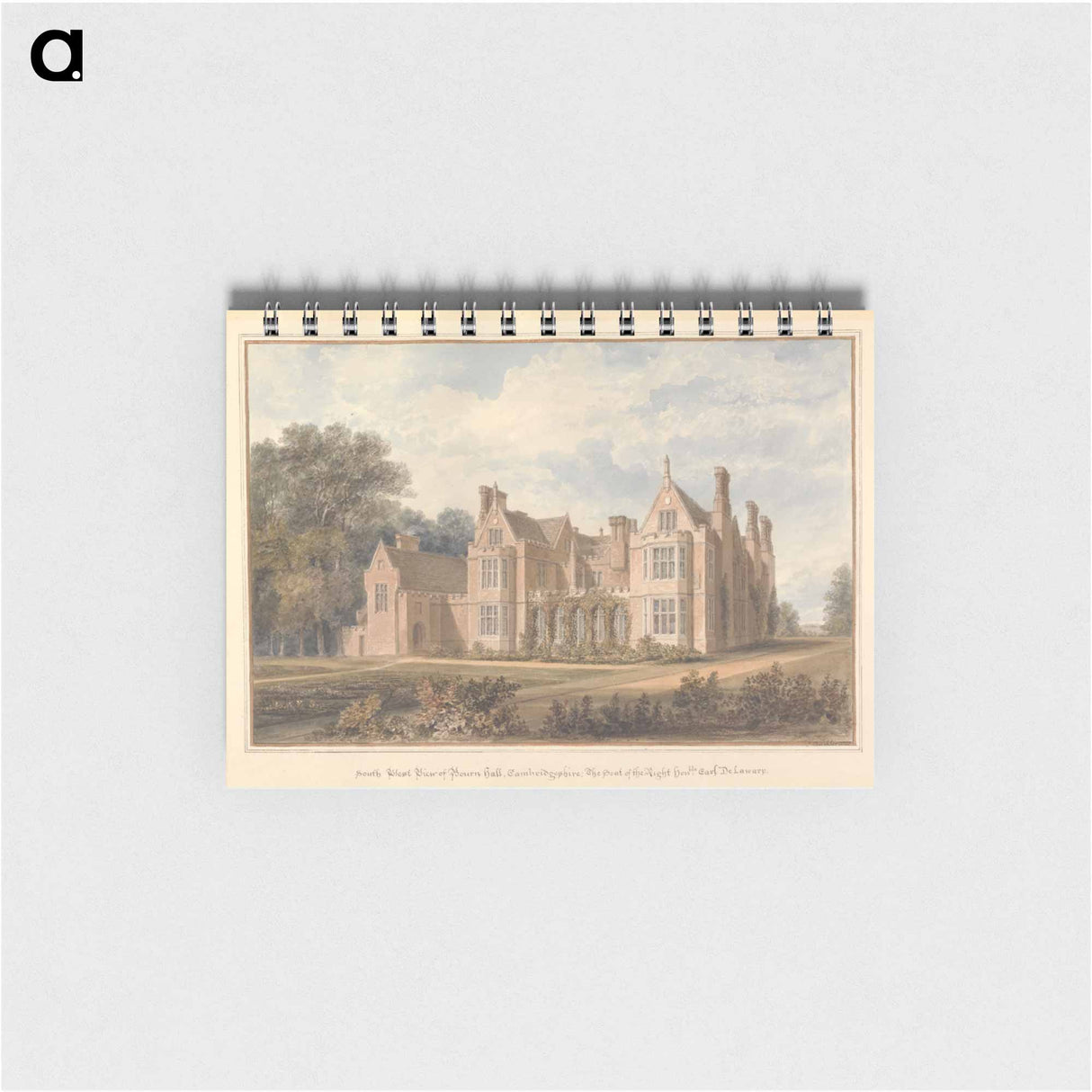 アートメモ帳-South West View of Bourn Hall, Cambridgeshire; the Seat of the Right hon'ble, Earl Delawarr
- イェール大学アートギャラリー Memo.
