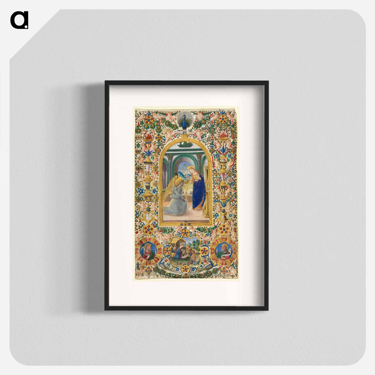 アートポスター-Annunciation, Nativity and Two Prophets
- クリーブランド美術館 Poster.