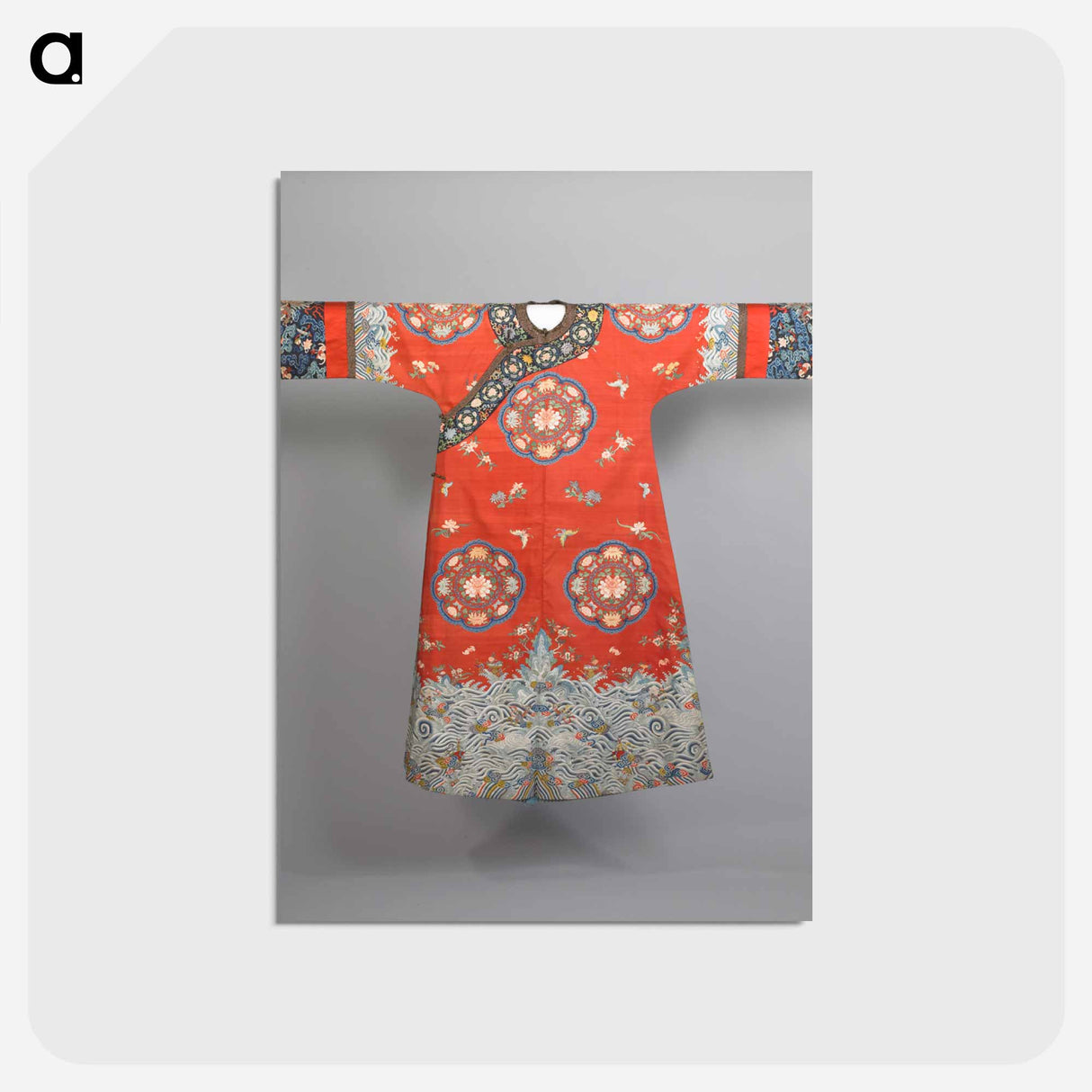 アートポストカード-Manchu Woman's Court Robe
- セントルイス美術館 Postcard.