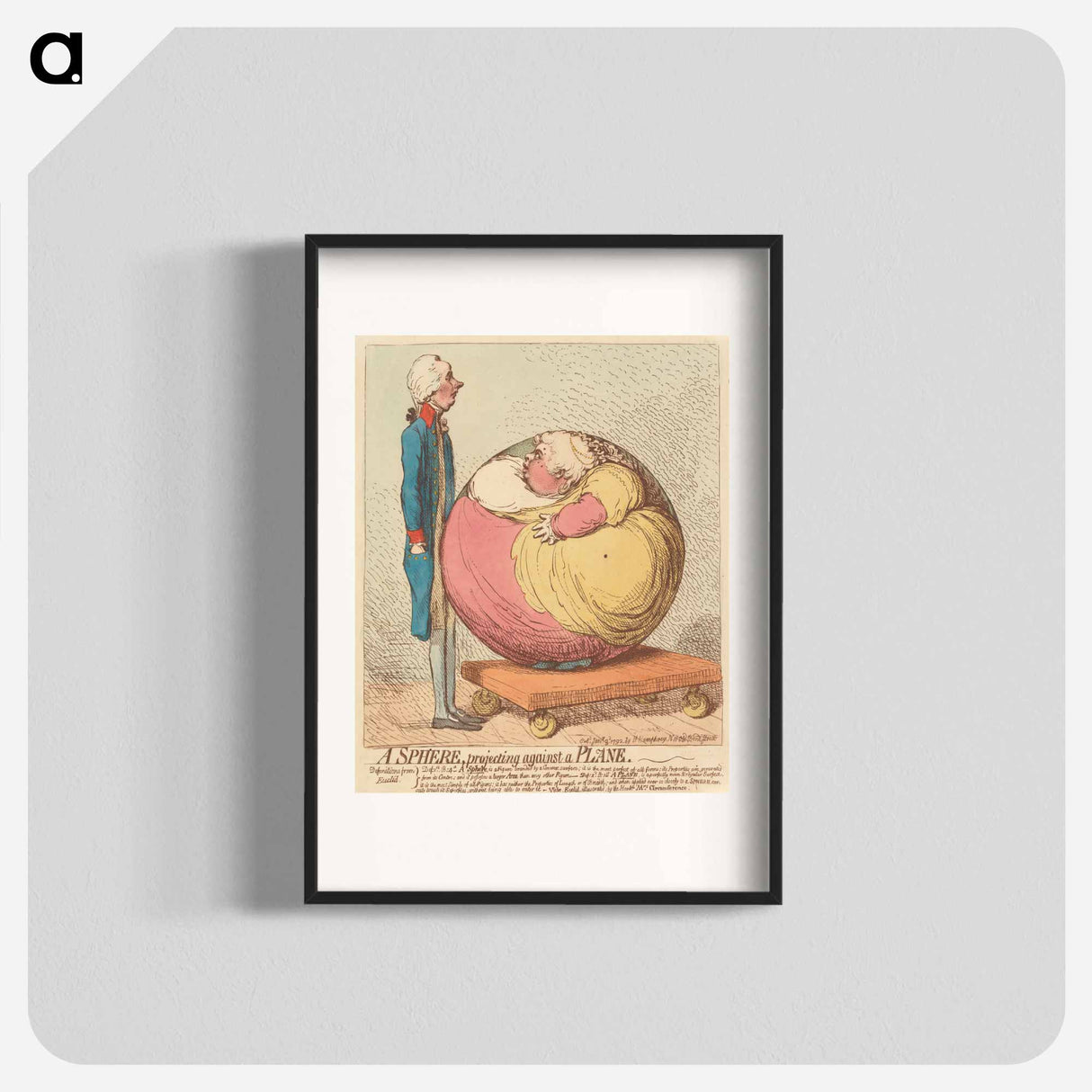 アートポスター-A Sphere, Projecting against a Plane
- イェール大学アートギャラリー Poster.