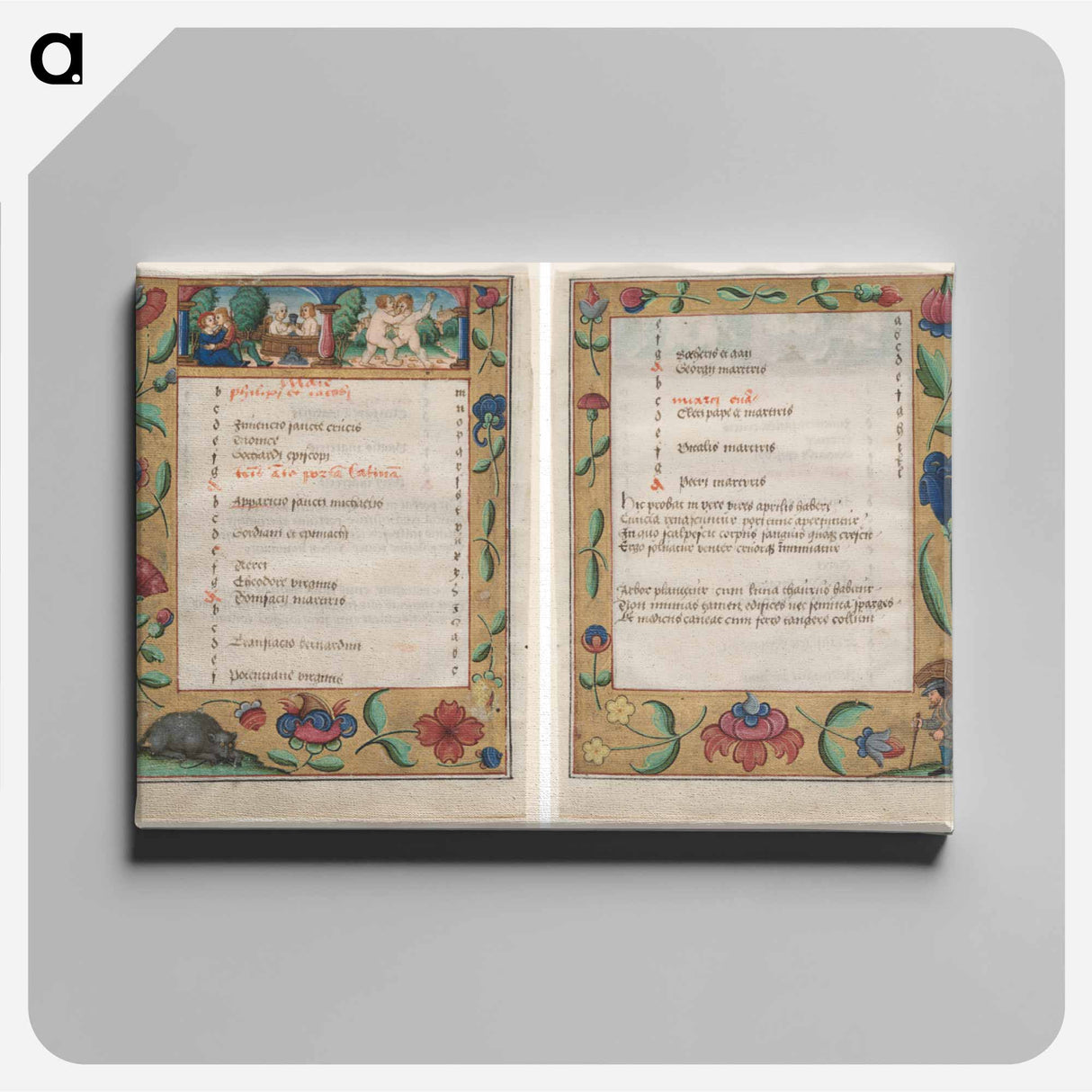 アートパネル-Calendar Page with Labors and Peasant
- クリーブランド美術館 Canvas.