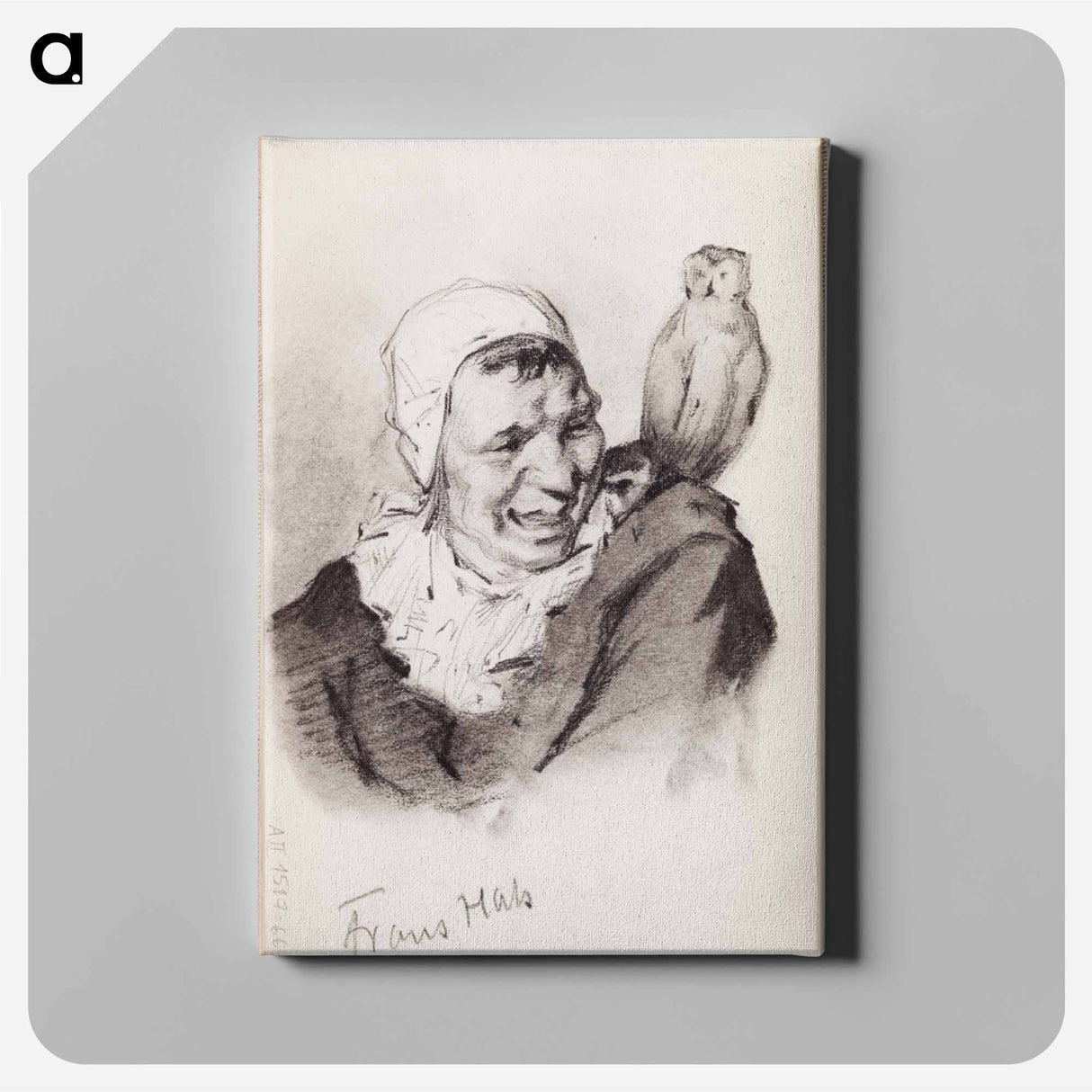 (unknown) part of a sketchbook - アルバート エーデルフェルト Canvas.