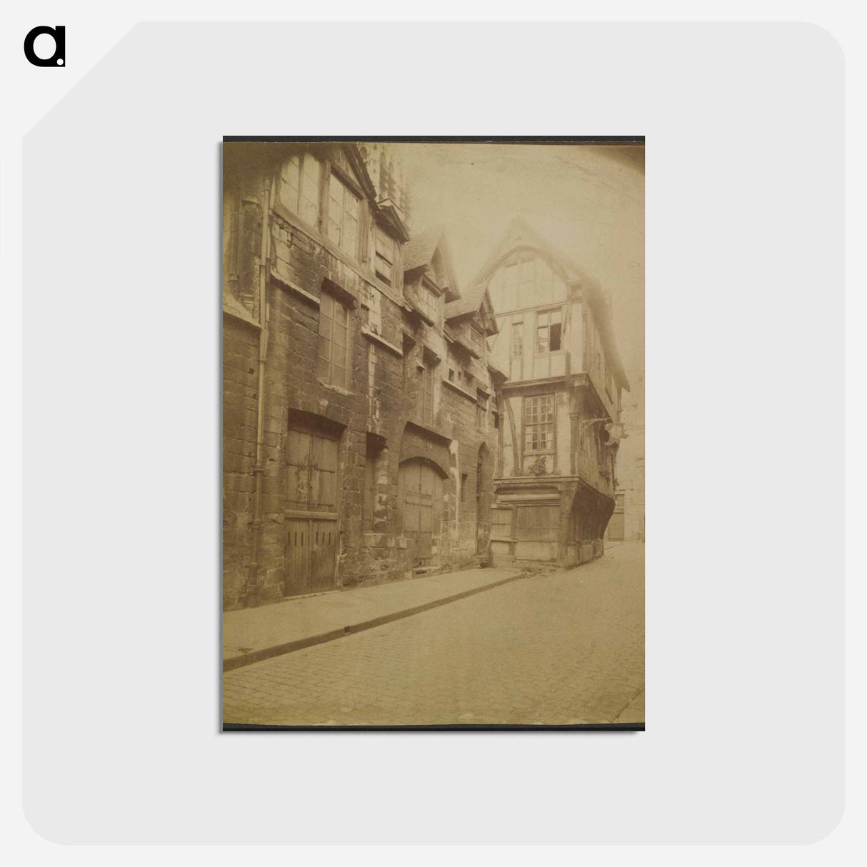 アートポストカード-Rouen, Maison rue Saint-Romain
- ウジェーヌ アジェ Postcard.