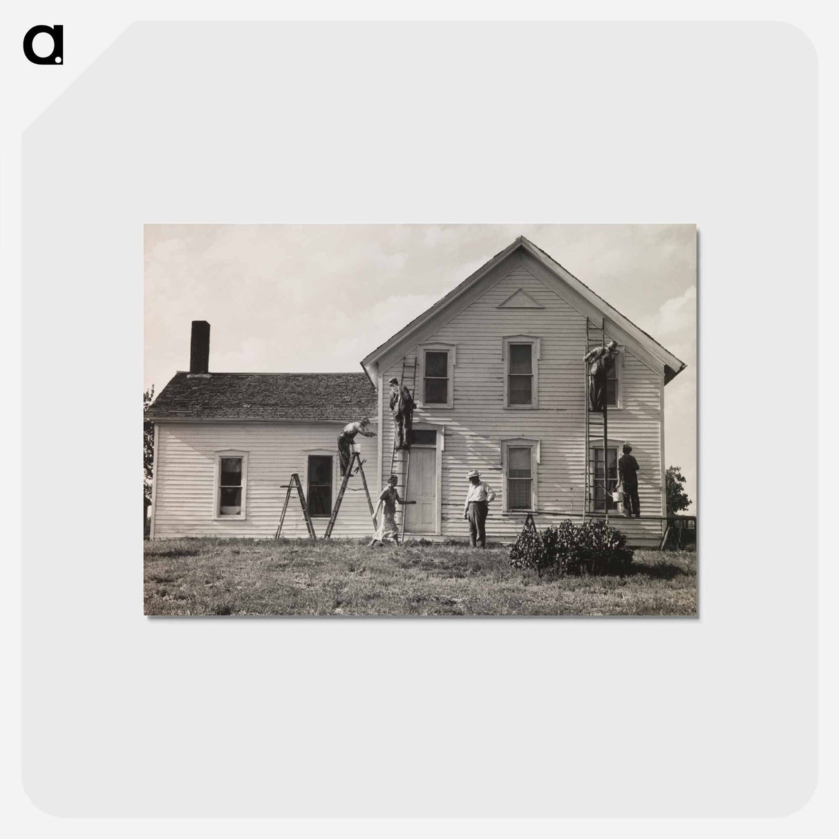 アートポストカード-Family Farmstead, Nebraska
- セントルイス美術館 Postcard.