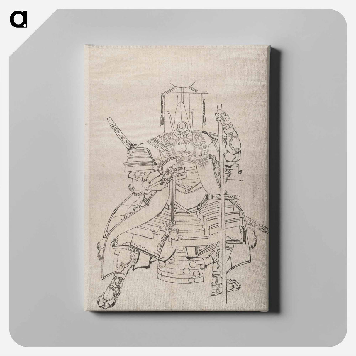 アートパネル-Album of Sketches by Katsushika Hokusai and His Disciples - 葛飾 北斎 Canvas.