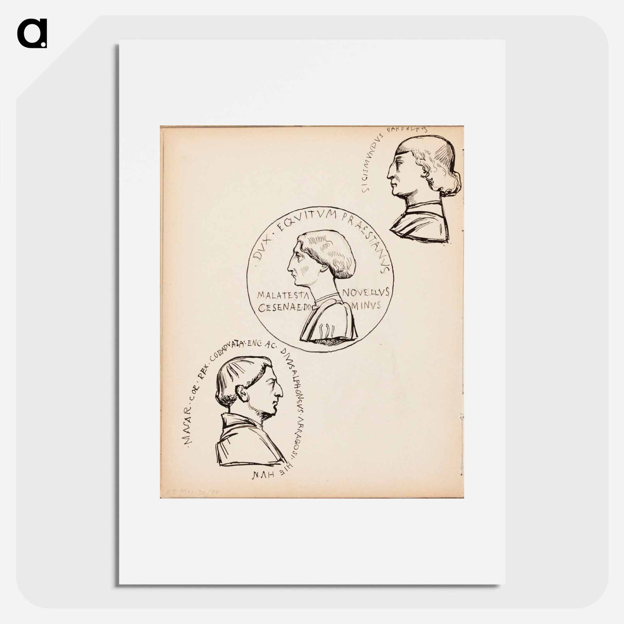 Vinjettiluonnoksia - アルバート エーデルフェルト Poster.