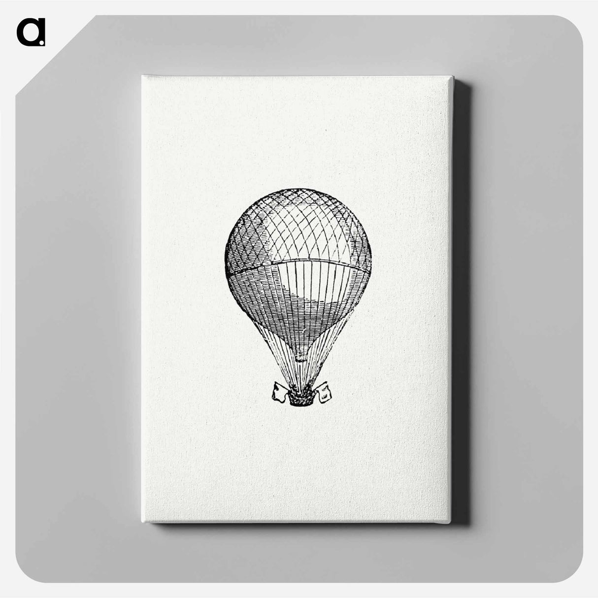 アートパネル-Hot Air Balloon Illustration
- 大英図書館 Canvas.