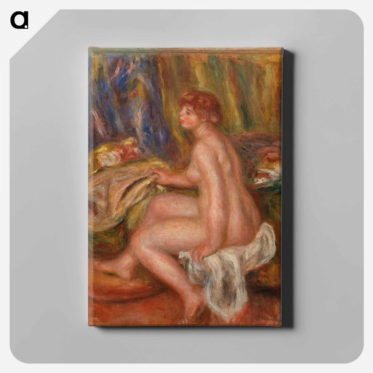アートパネル-Seated Female Nude, Profile View
- バーンズ・コレクション Canvas.