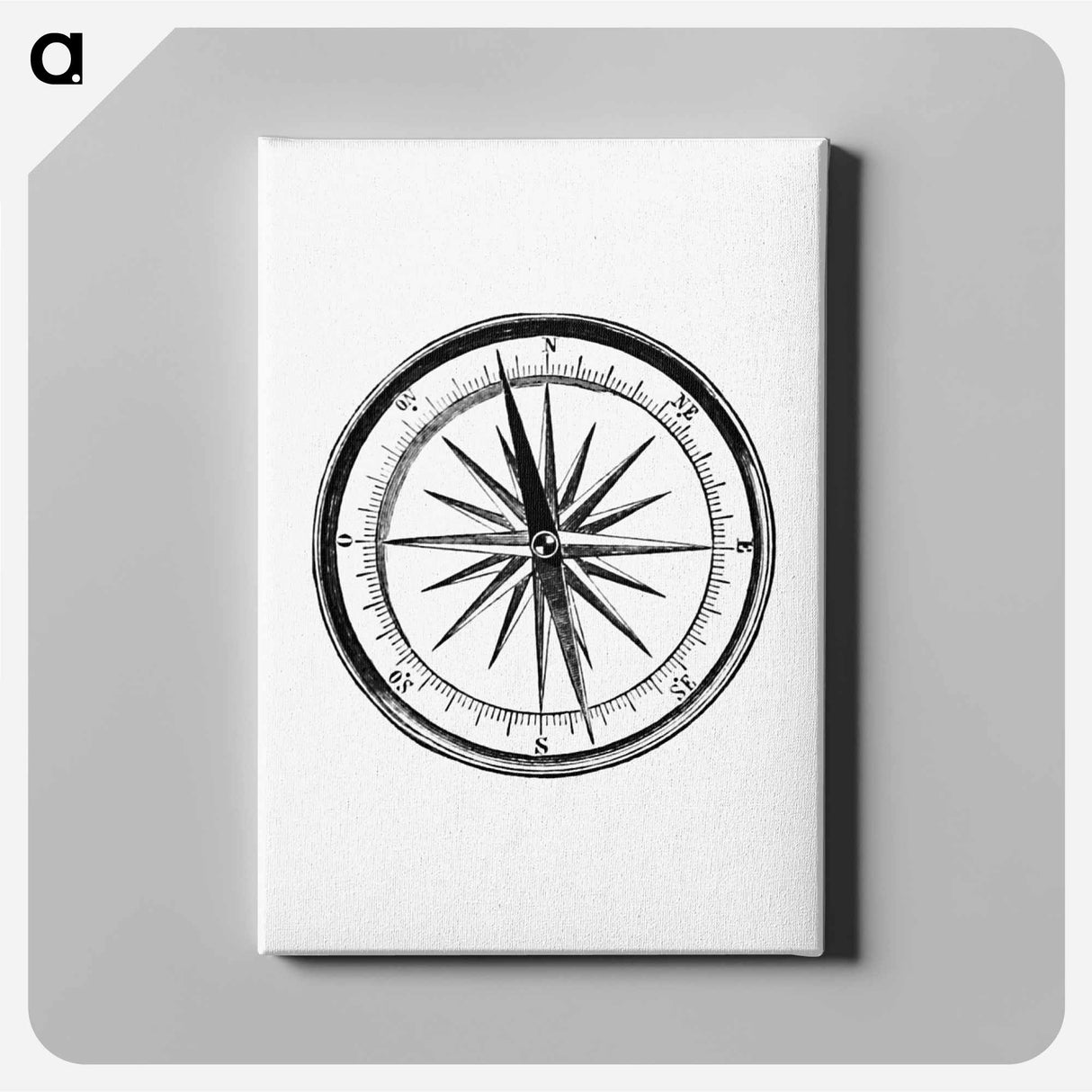 アートパネル-Victorian Compass Engraving
- 大英図書館 Canvas.