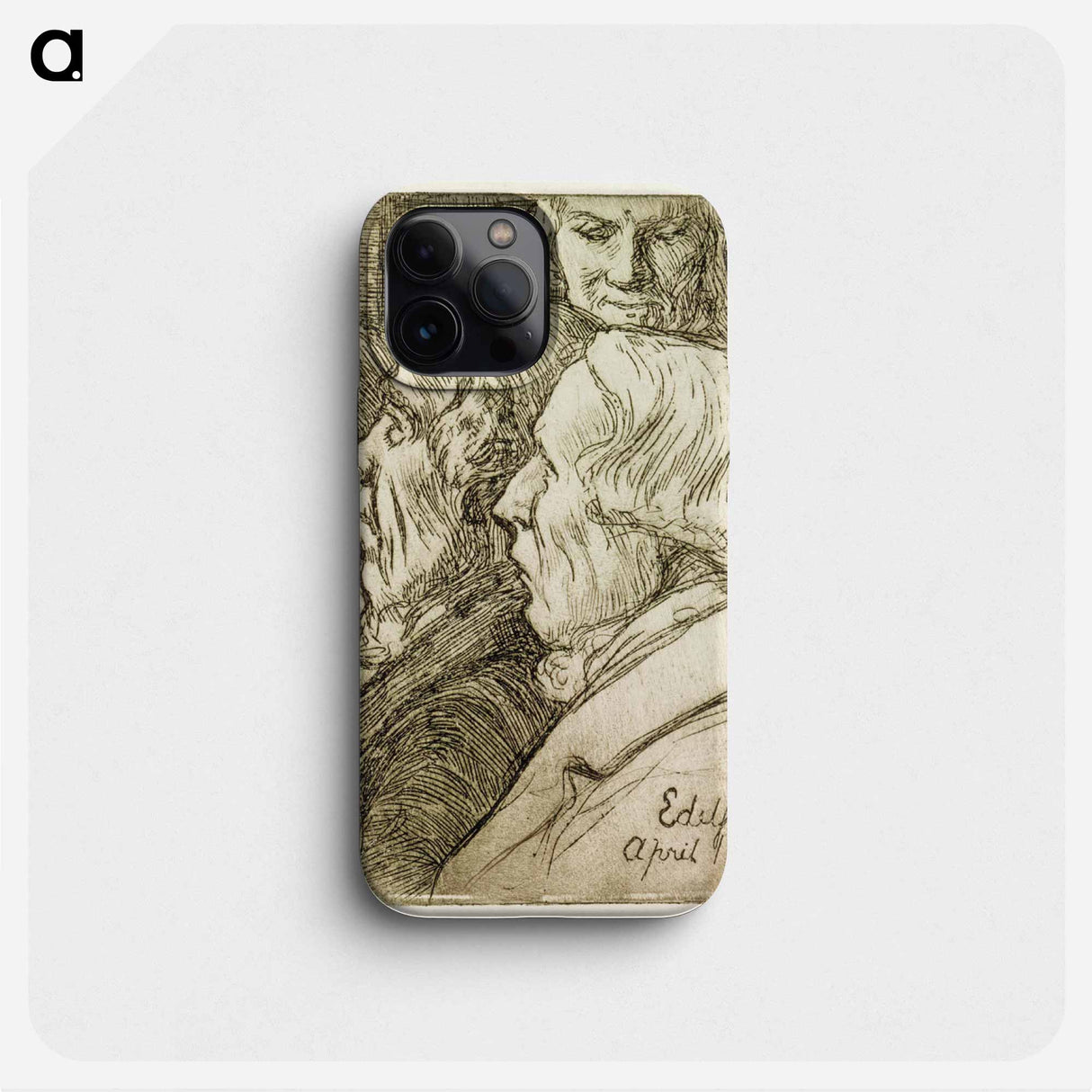 Tyyppejä vuoden 1899 suuresta lähetystöstä - アルバート エーデルフェルト Phone Case.
