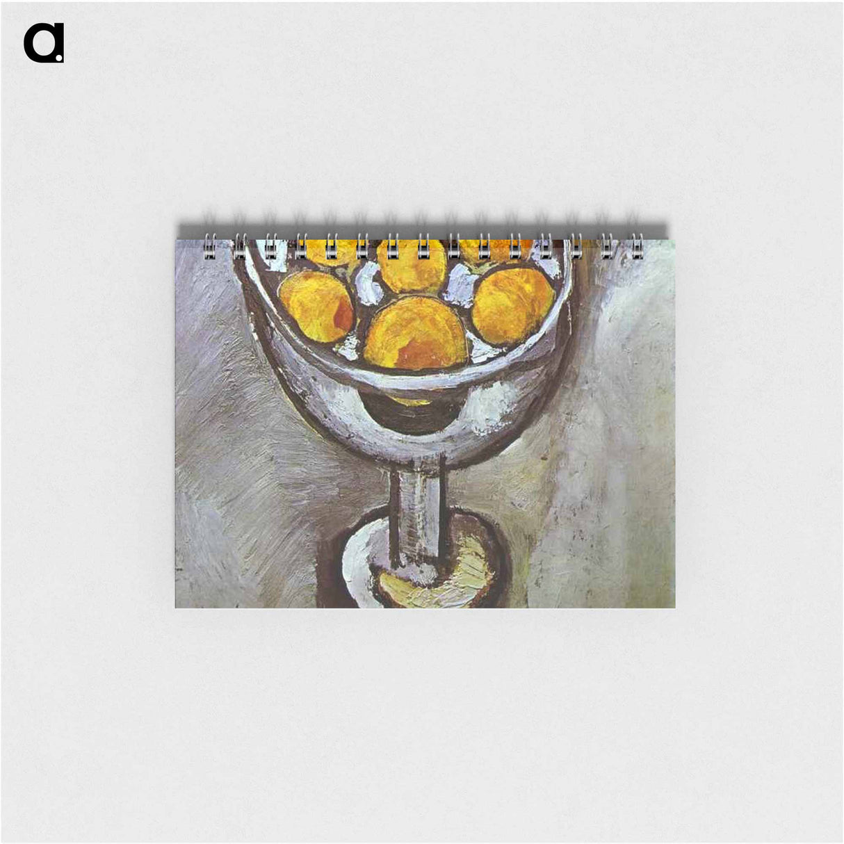アートメモ帳-A vase with Oranges - アンリ マティス Memo.