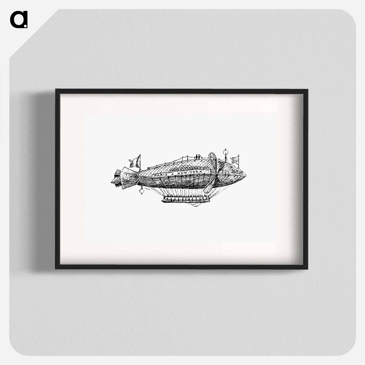 アートポスター-Victorian Airship Engraving
- 大英図書館 Poster.
