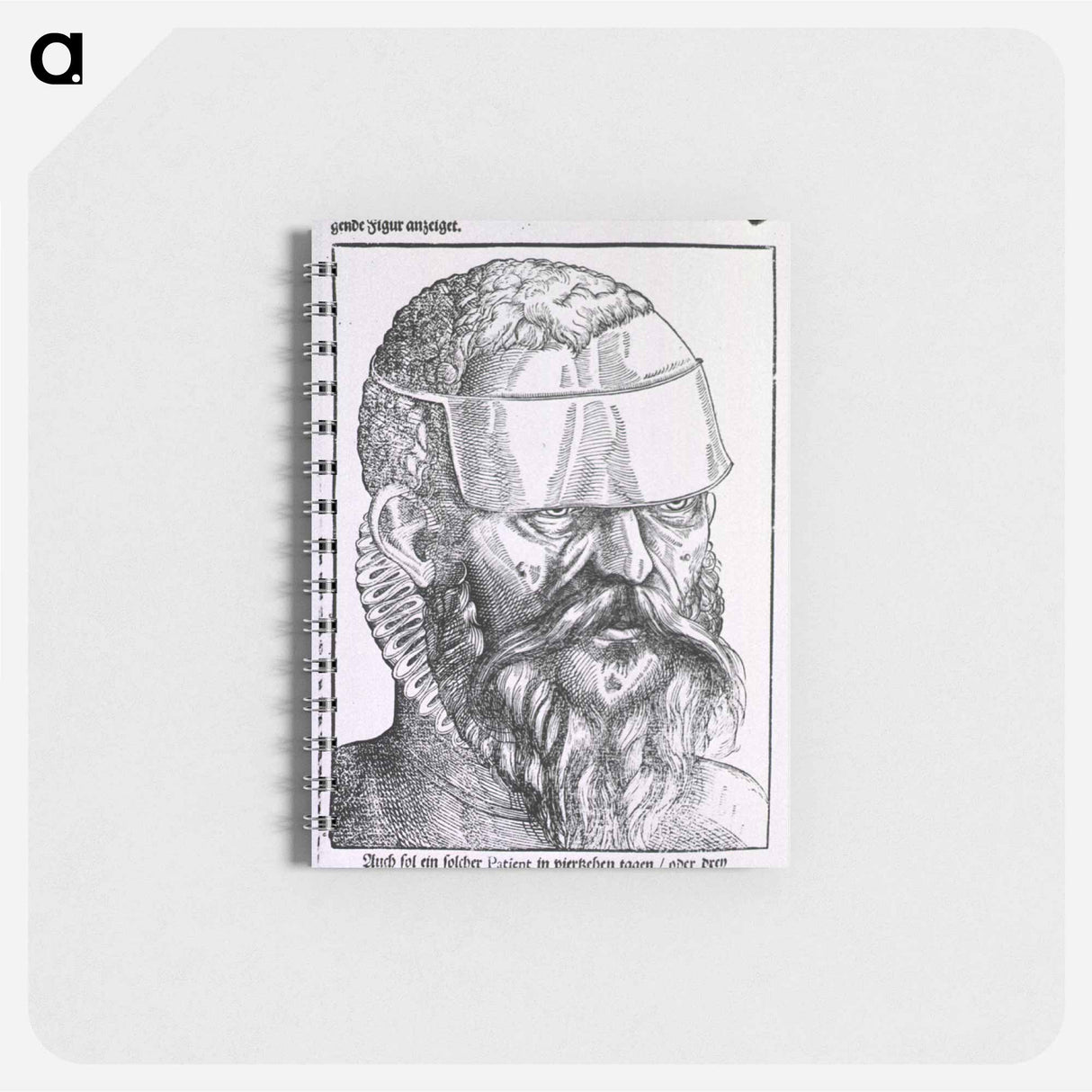 アートメモ帳-Man Wearing an Eyeshade
- 国立医学図書館 Memo.