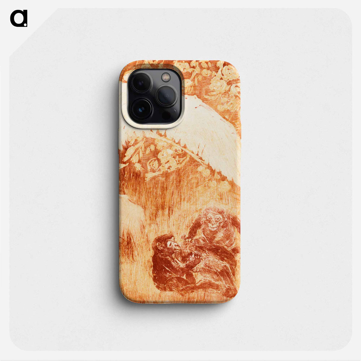 Reiger met dry apen - Theo van Hoytema Phone Case.