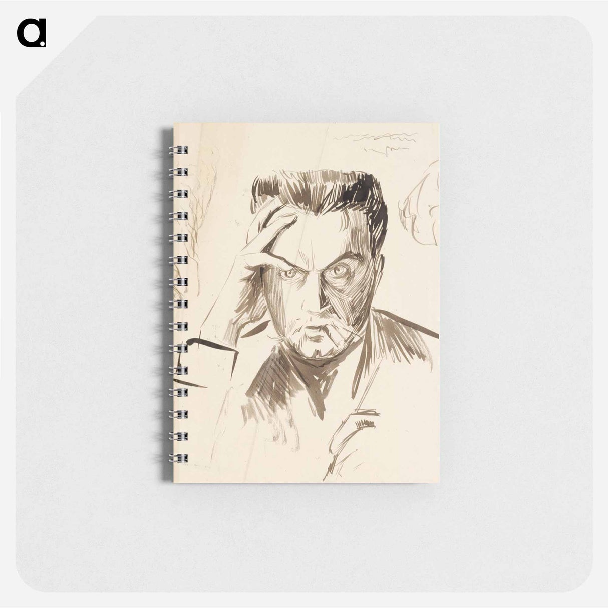 Self-portrait - アルバート エーデルフェルト Memo.