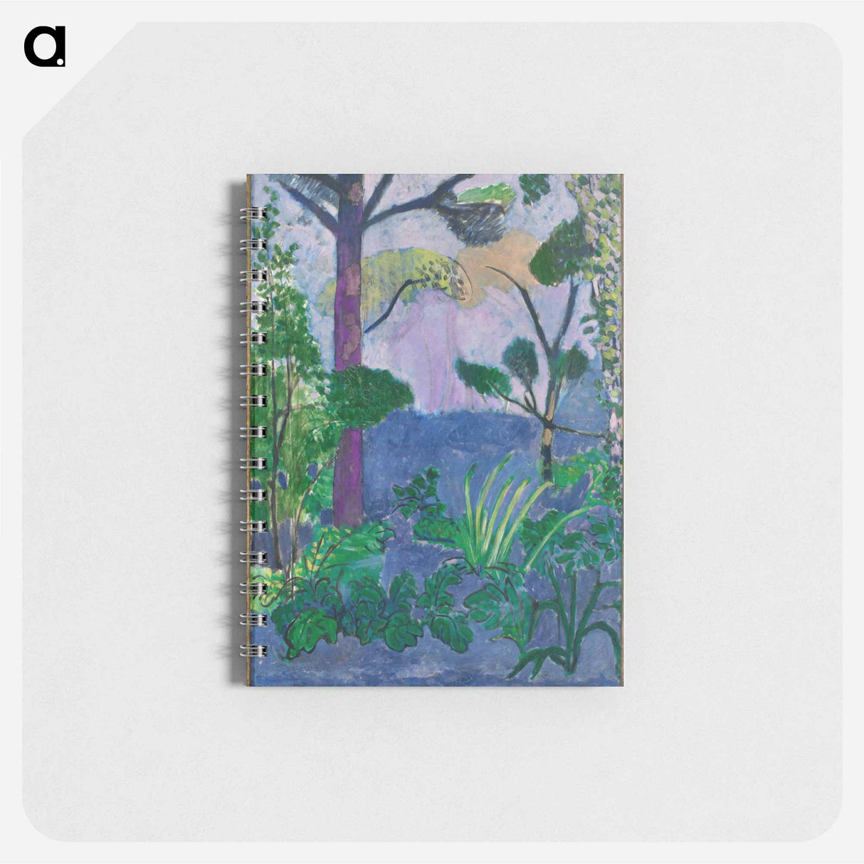アートメモ帳-Acanthus (Moroccan Landscape) - アンリ マティス Memo.
