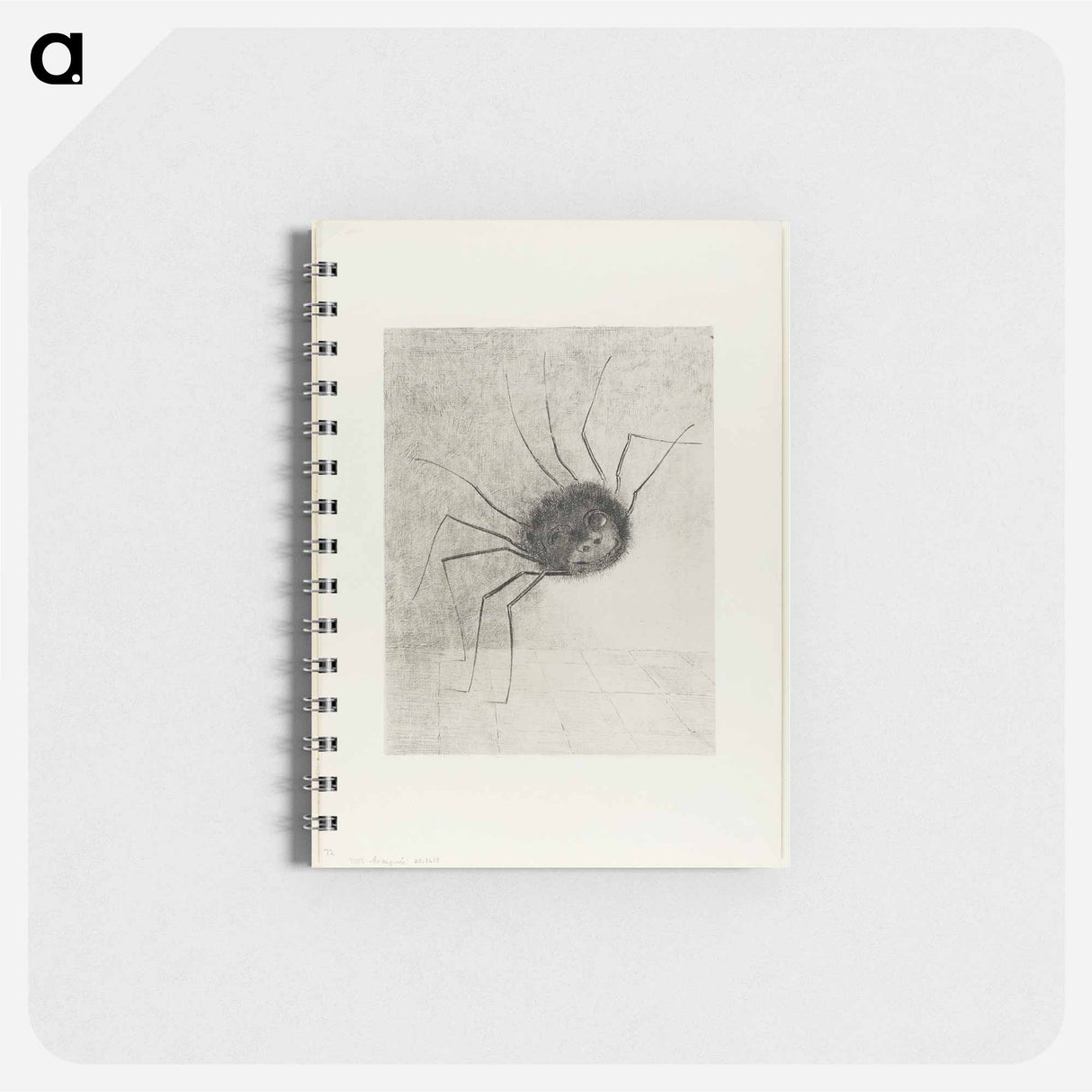 Spider - オディロン ルドン Memo.