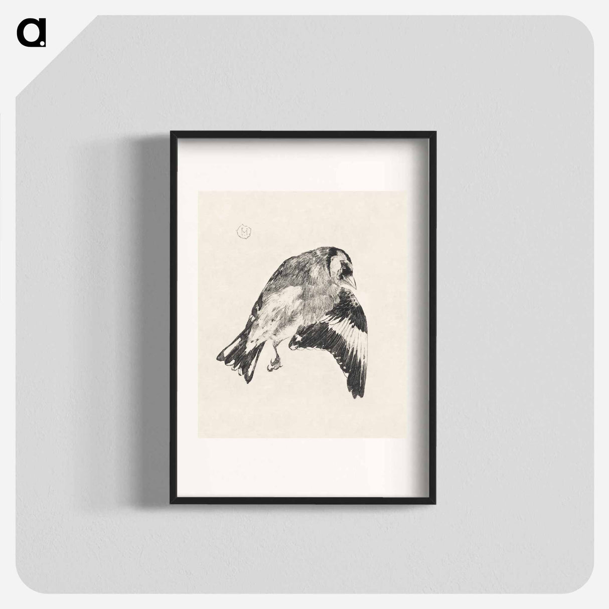 Dood puttertje - Theo van Hoytema Poster.