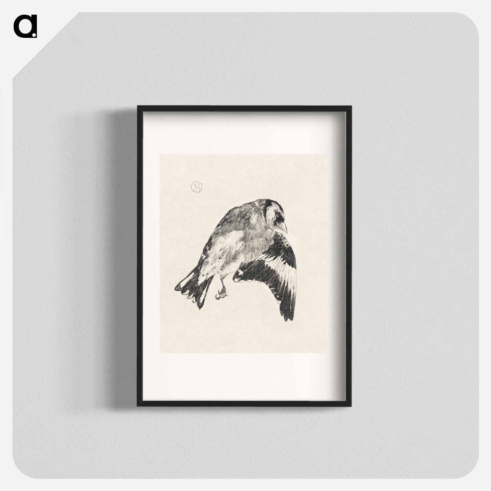 Dood puttertje - Theo van Hoytema Poster.