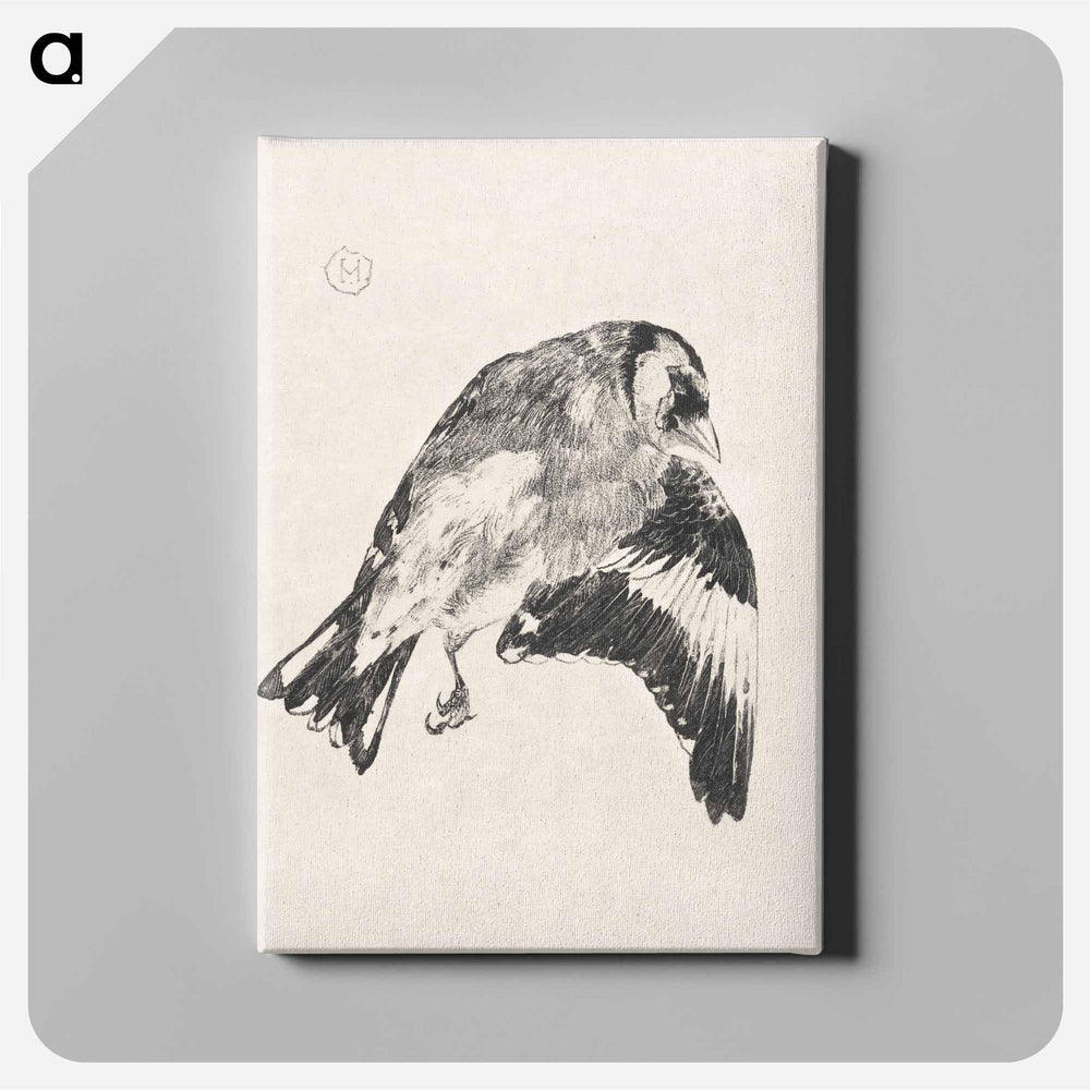 Dood puttertje - Theo van Hoytema Canvas.