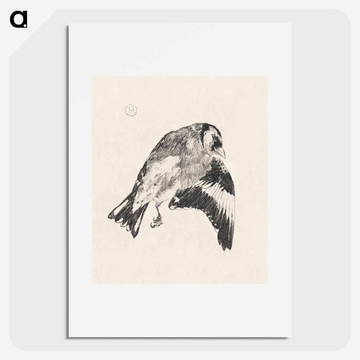 Dood puttertje - Theo van Hoytema Poster.