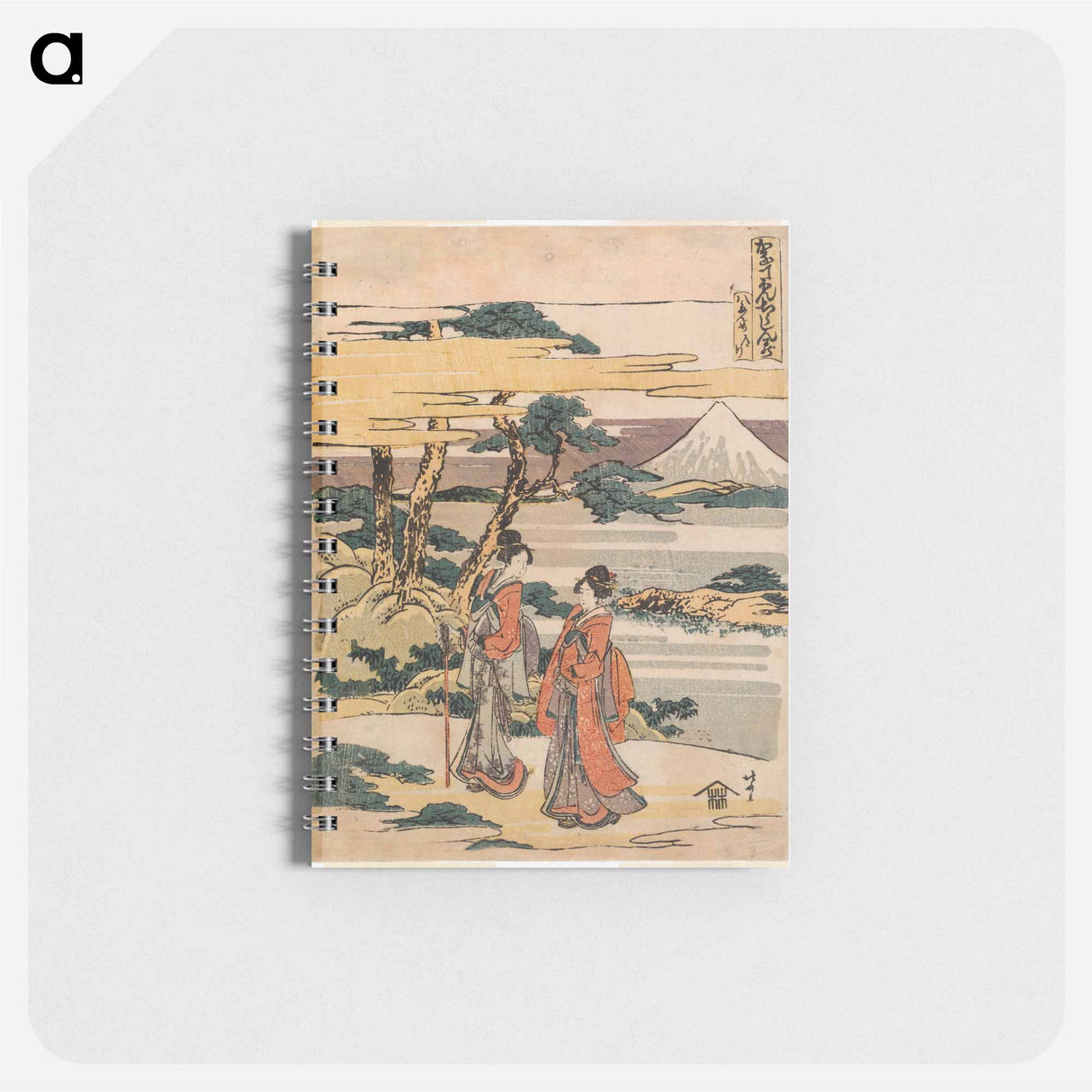 Kohtaus tarinasta kanadehon chushingura (uskolliset vasallit) - 葛飾 北斎 Memo.