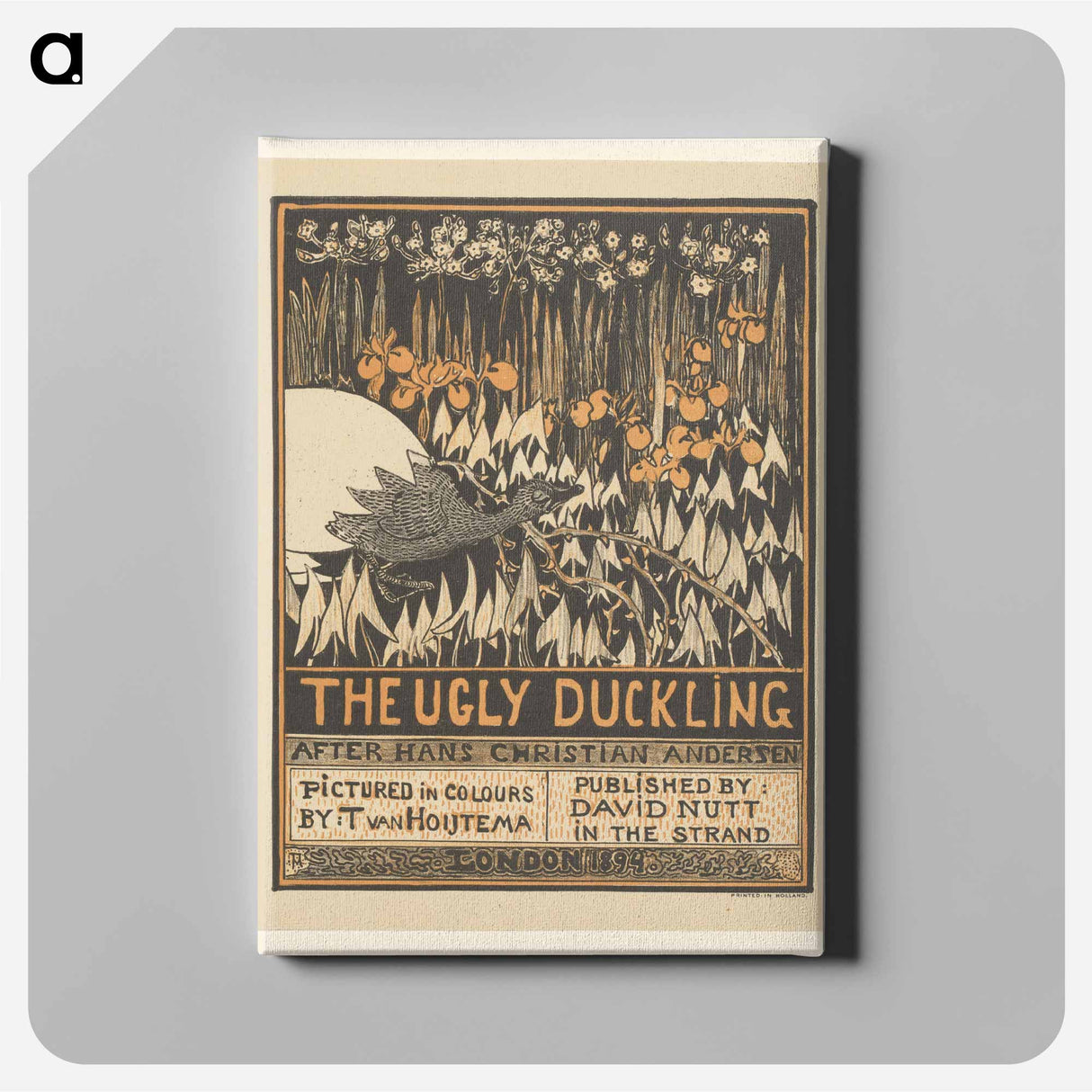 The ugly duckling - Theo Van Hoytema Canvas.
