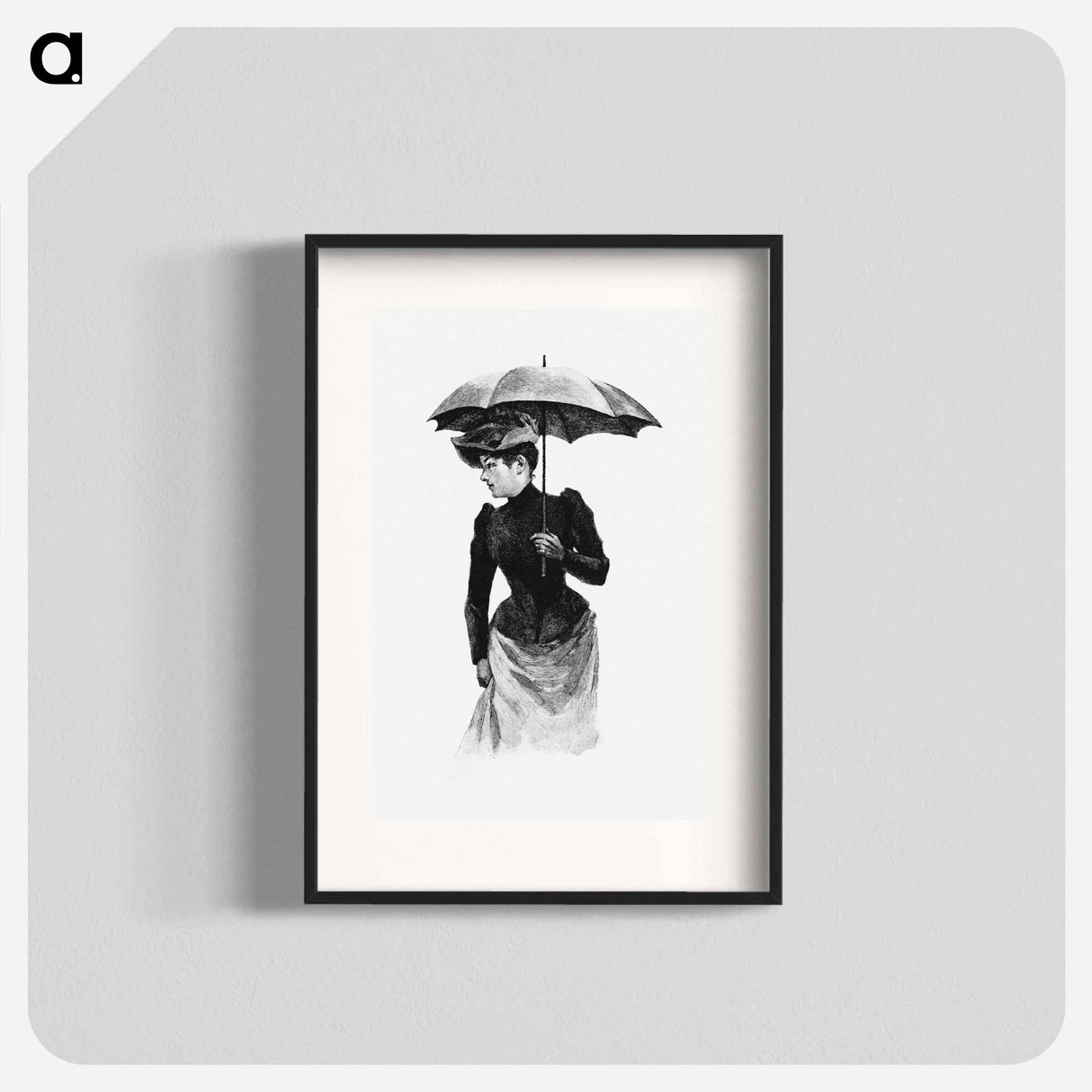 アートポスター-Woman with Umbrella, Verdens Storbyer
- 大英図書館 Poster.
