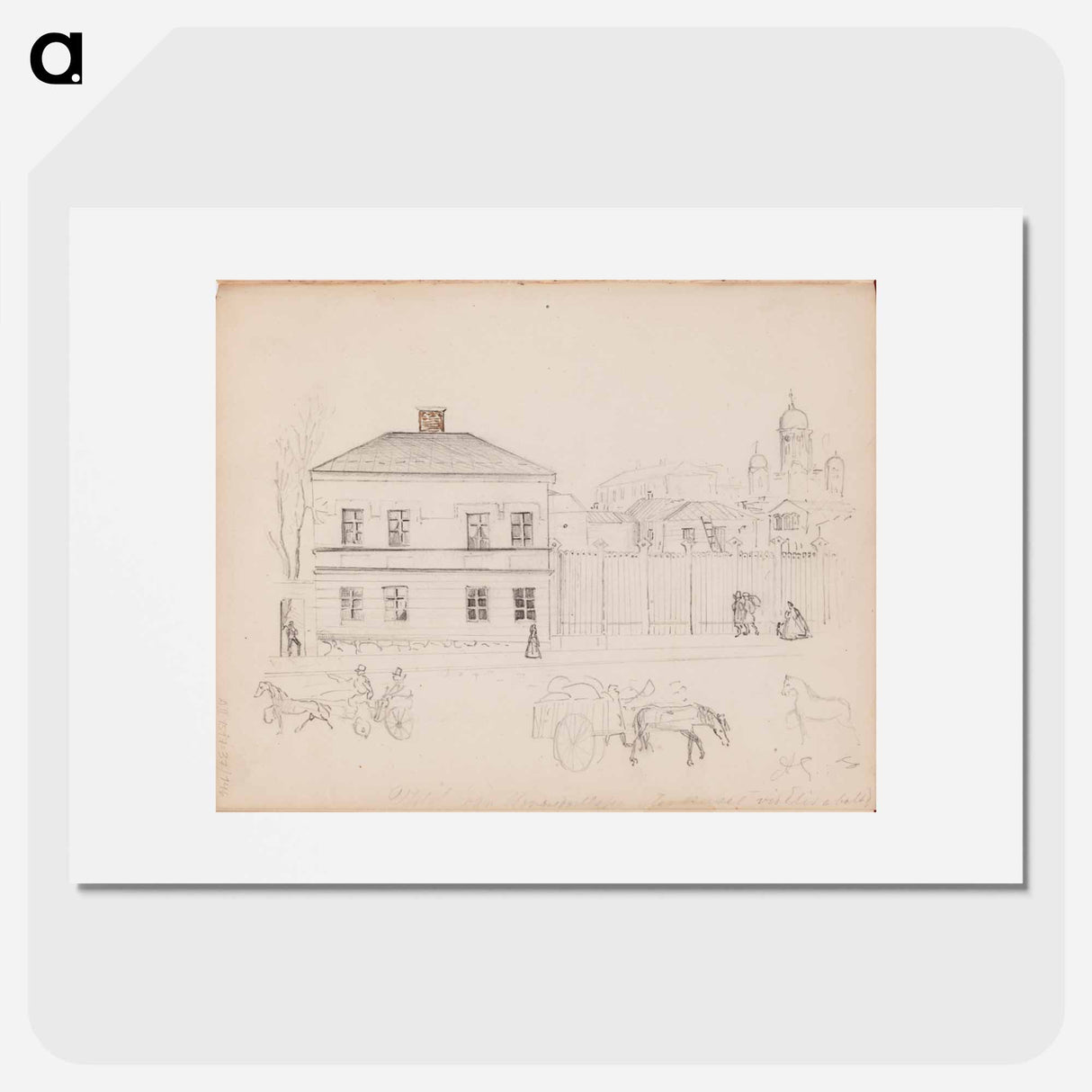 Sukkaa kutova nainen - アルバート エーデルフェルト Poster.