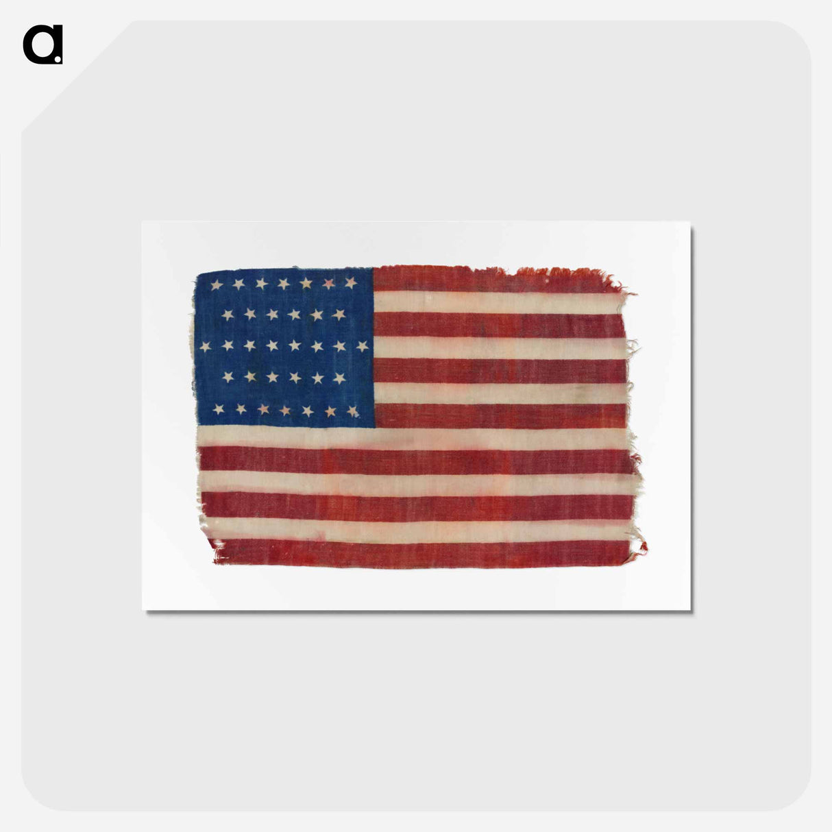 アートポストカード-34-Star American Flag
- ボストン公共図書館 Postcard.