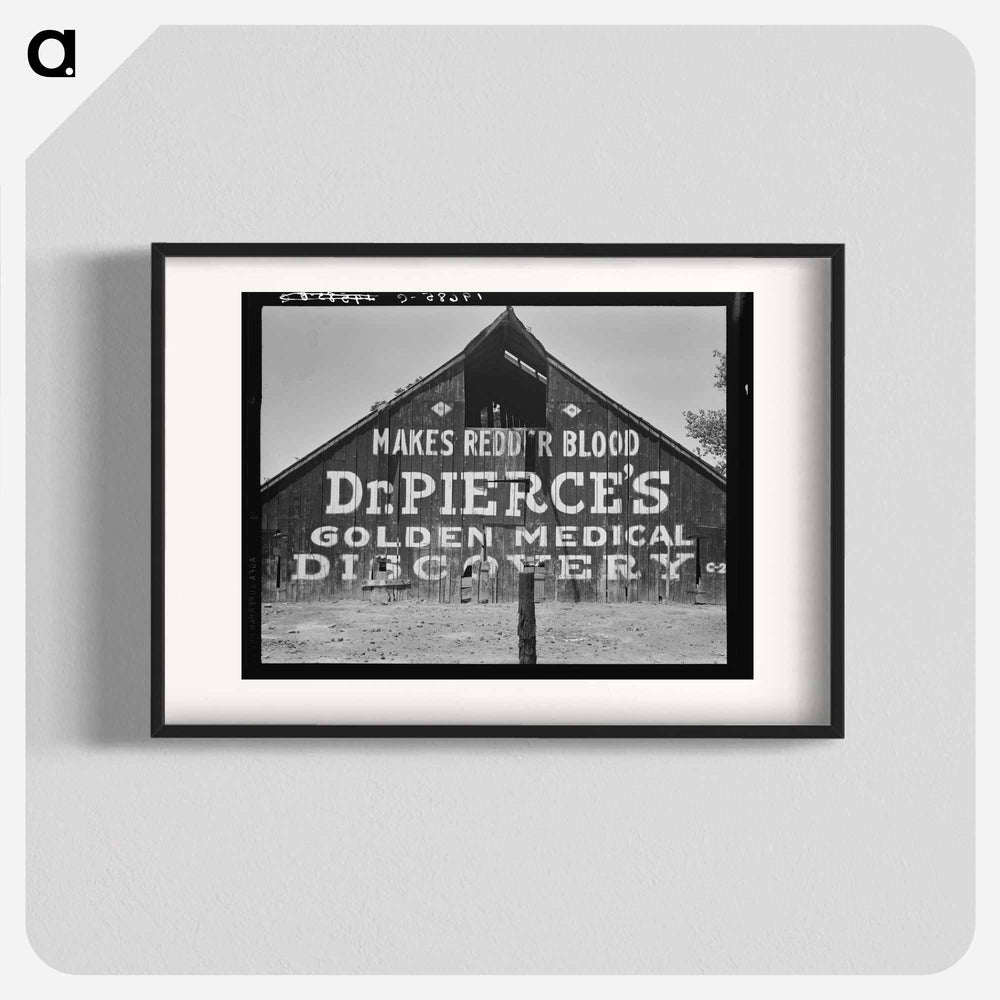 Between Tulare and Fresno, California - Dorothea Lange Poster.